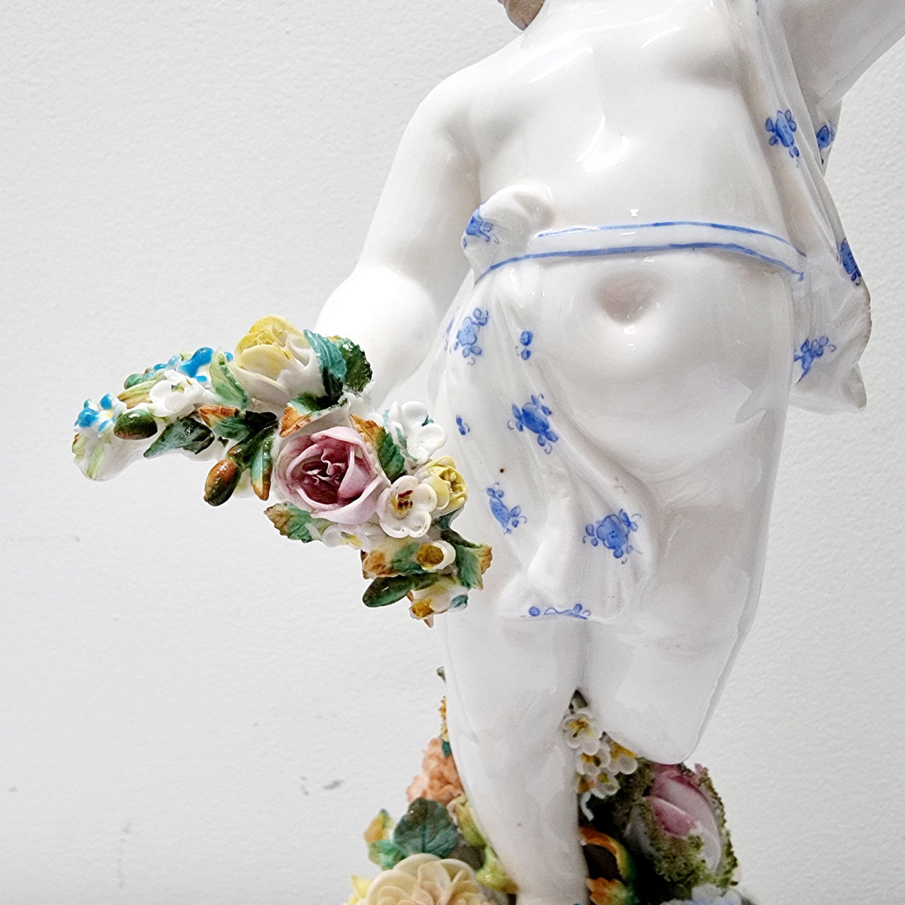 Stunning pair of Victorian Sitzendorf figurines of "Summer & Spring". They have been sourced locally and are in good "as found condition" with some minor wear and tear. Please view photos as they help form part of the description.