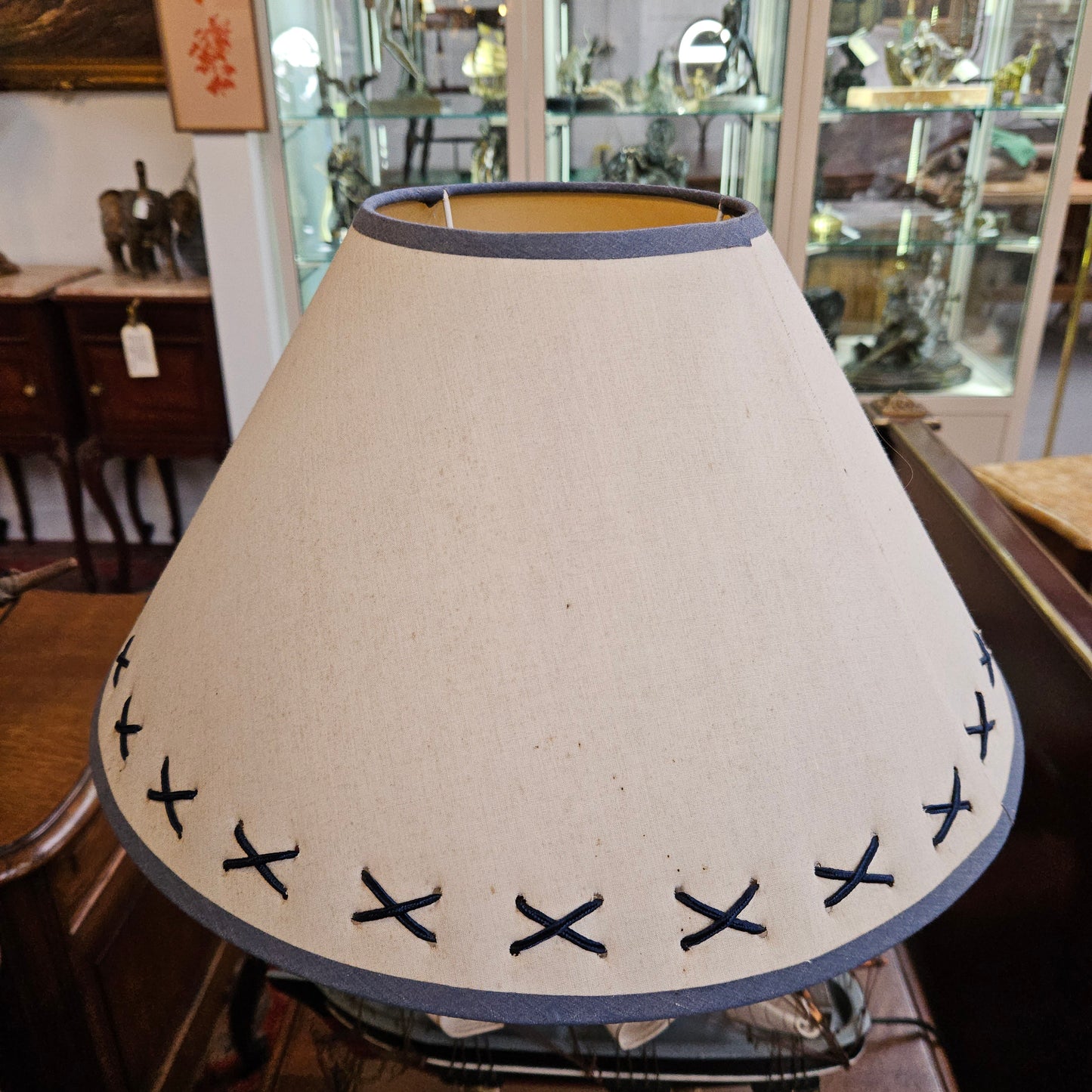 Nautical Sail Ship Table Lamp on Wooden Base