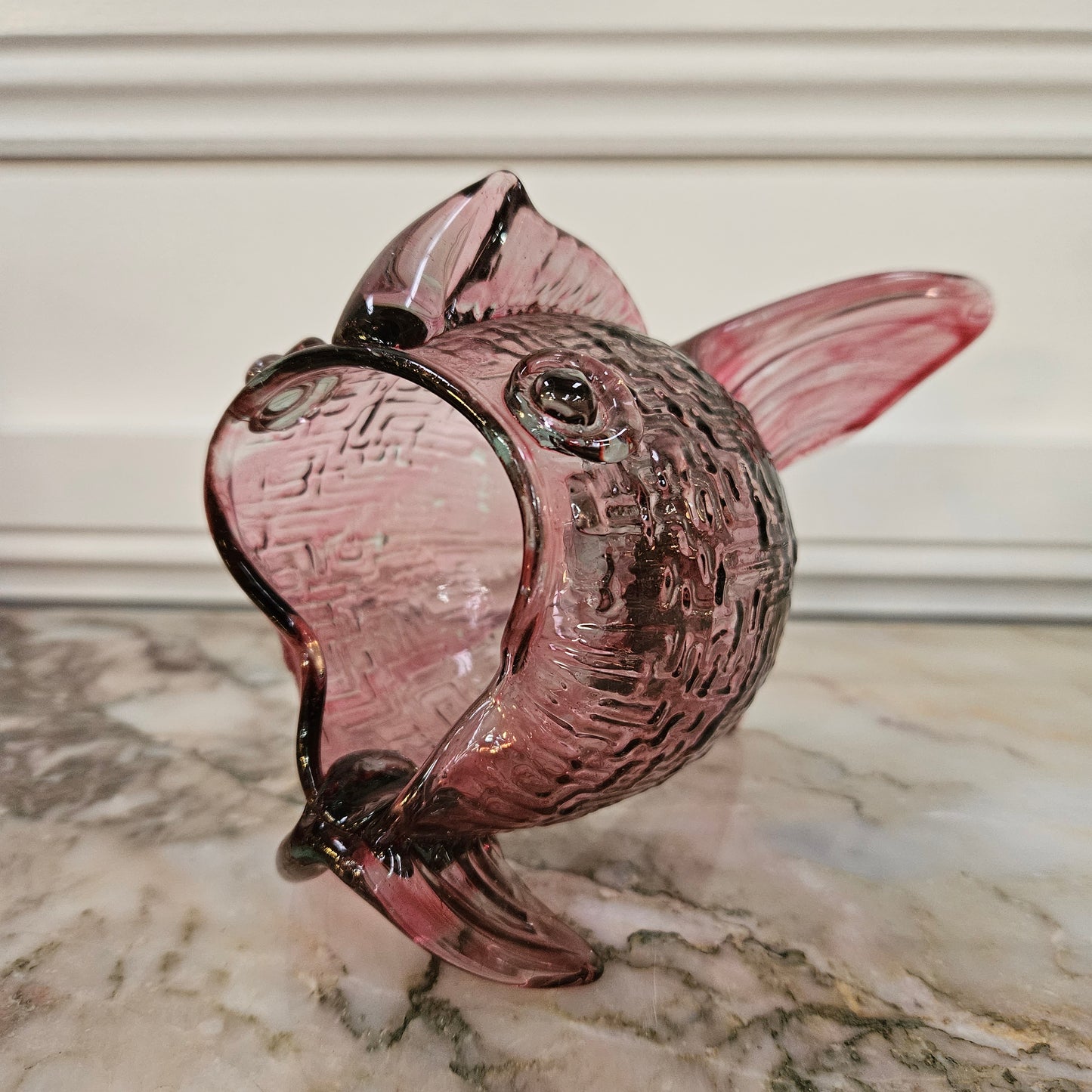 Venetian Murano Style Art Glass Fish