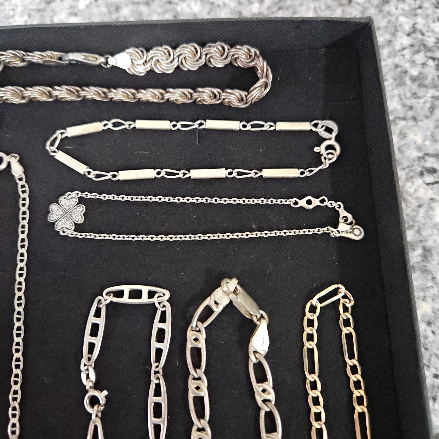 Assorted Vintage Silver Bracelets $75.00 Each