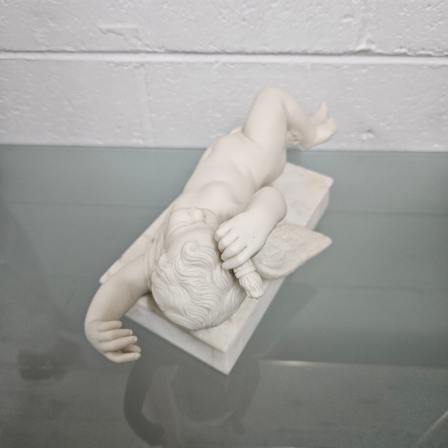 Antique Parian Cherub