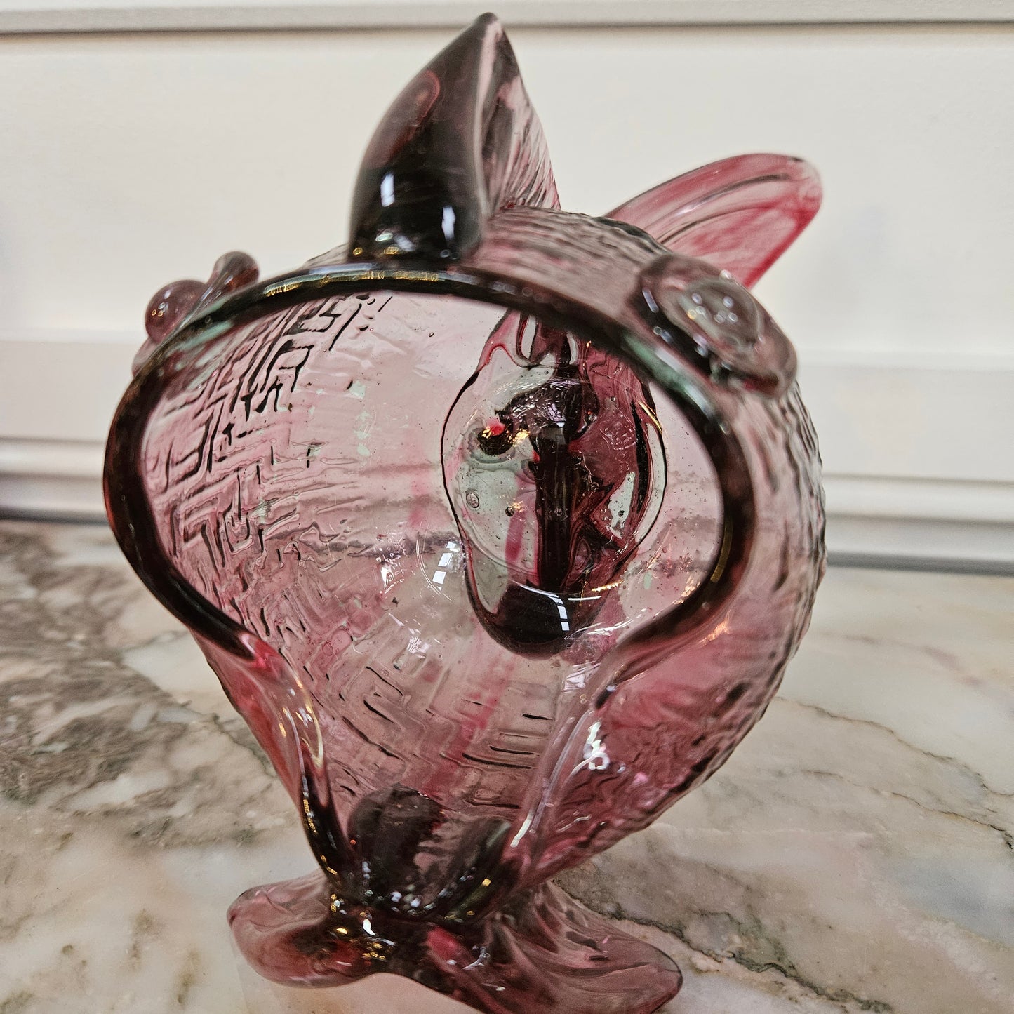 Venetian Murano Style Art Glass Fish