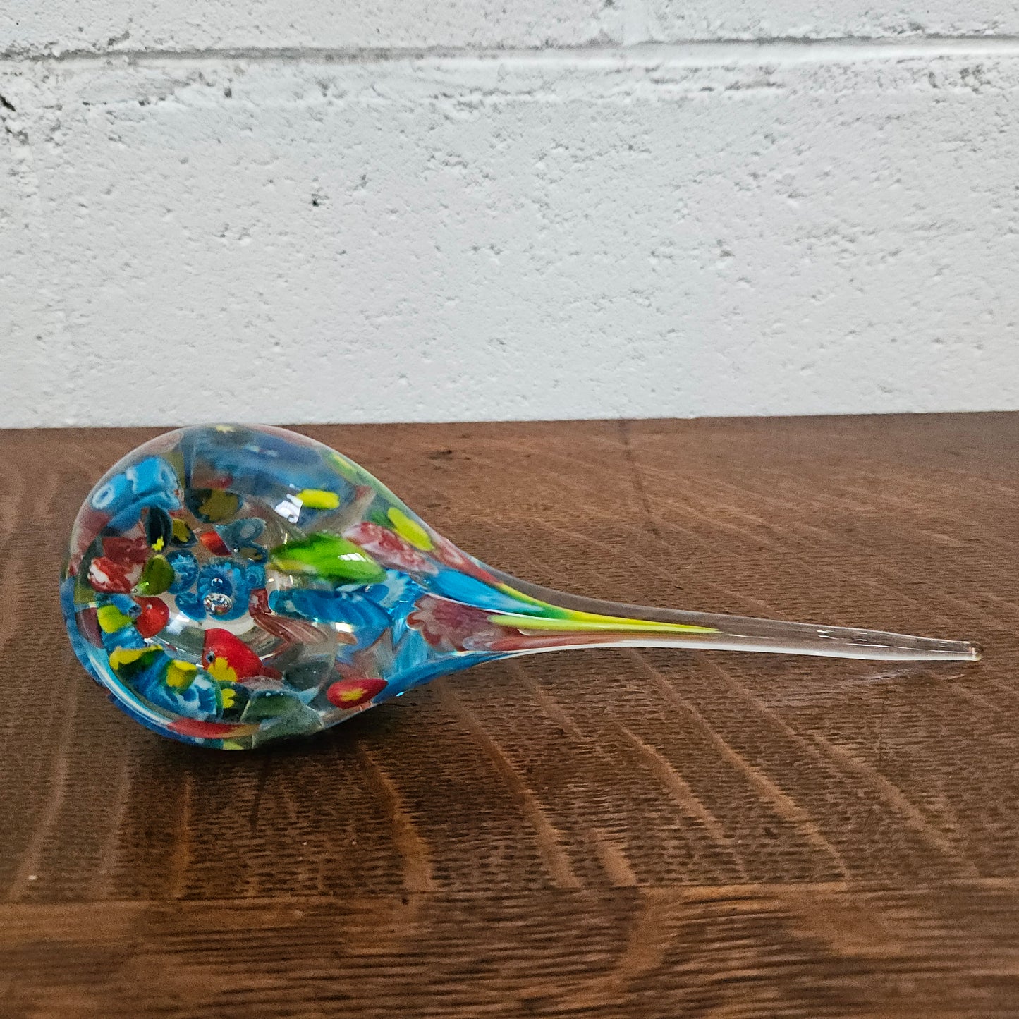 Murano Glass Paperweight Bird Ornament