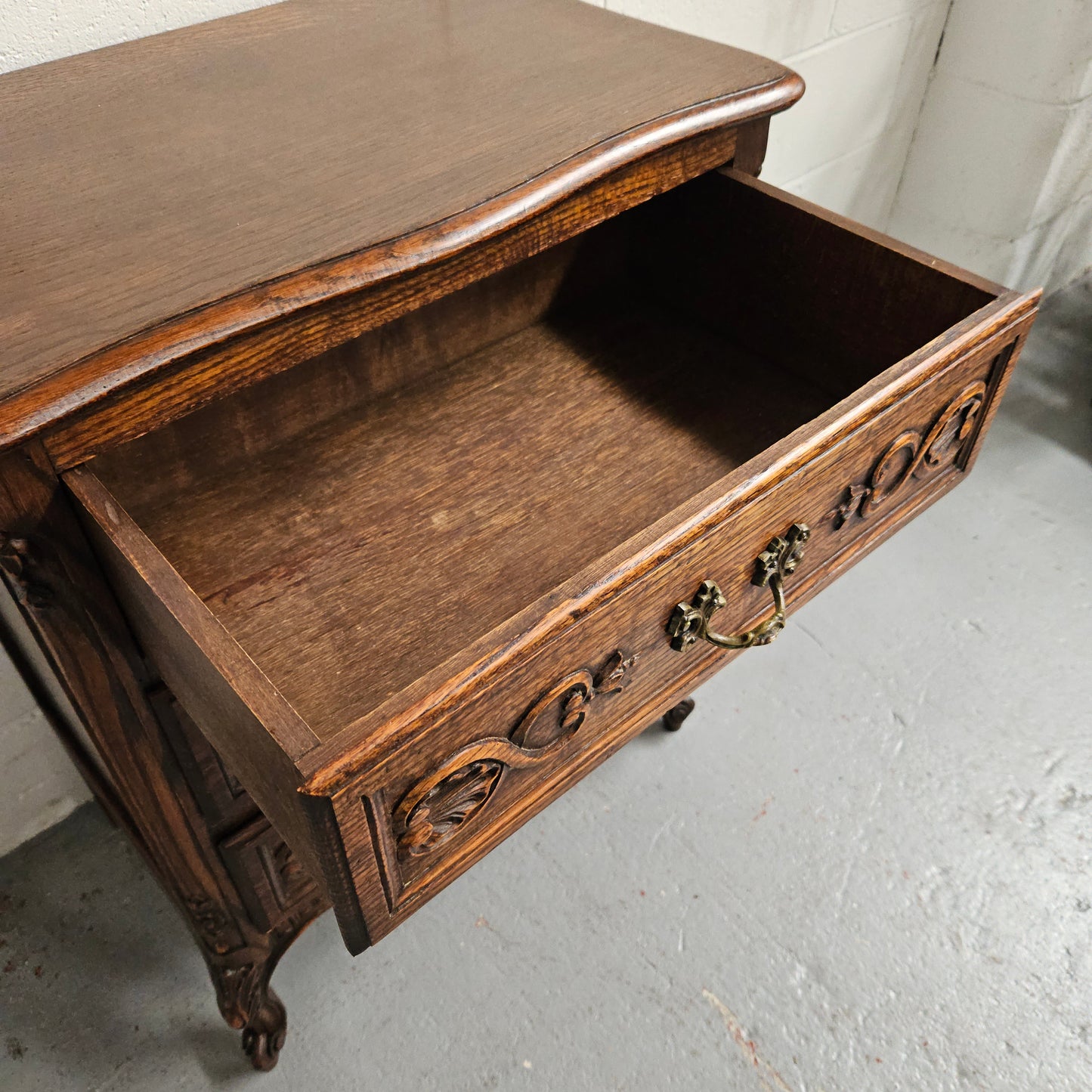 French Oak Louis XV Style Chest Of Drawers