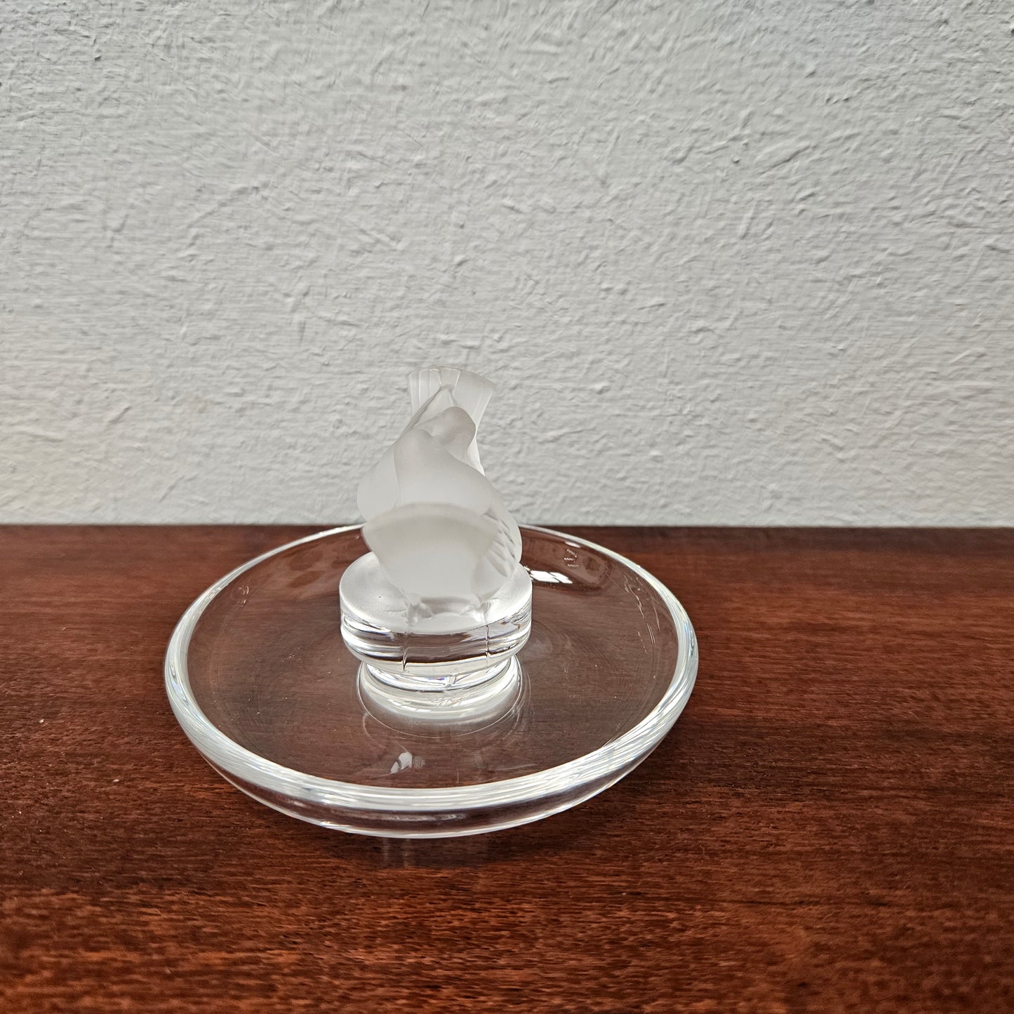 Lalique Love Birds Ring/Pin Tray