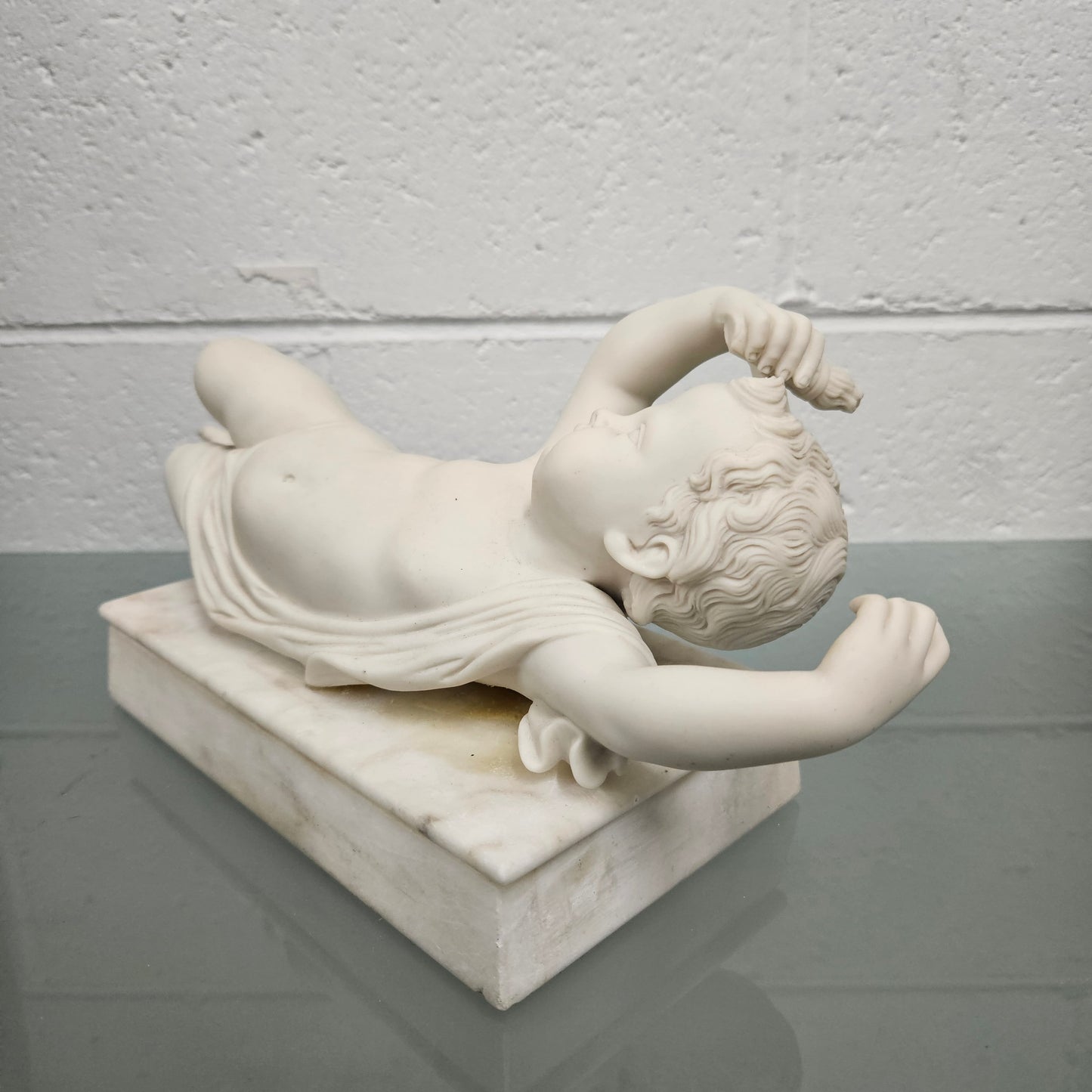 Antique Parian Cherub