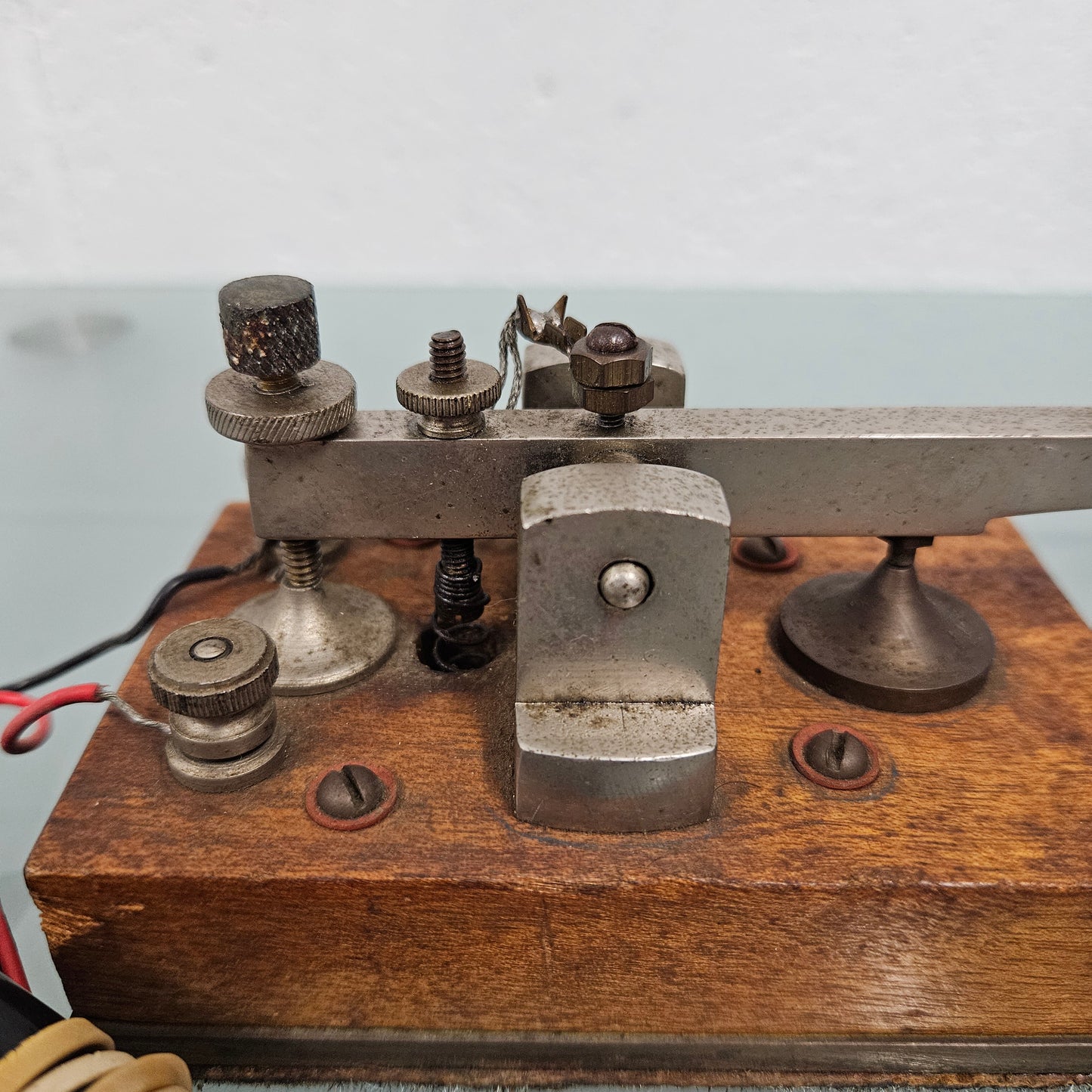 Early Vintage Telegraph Morse Key