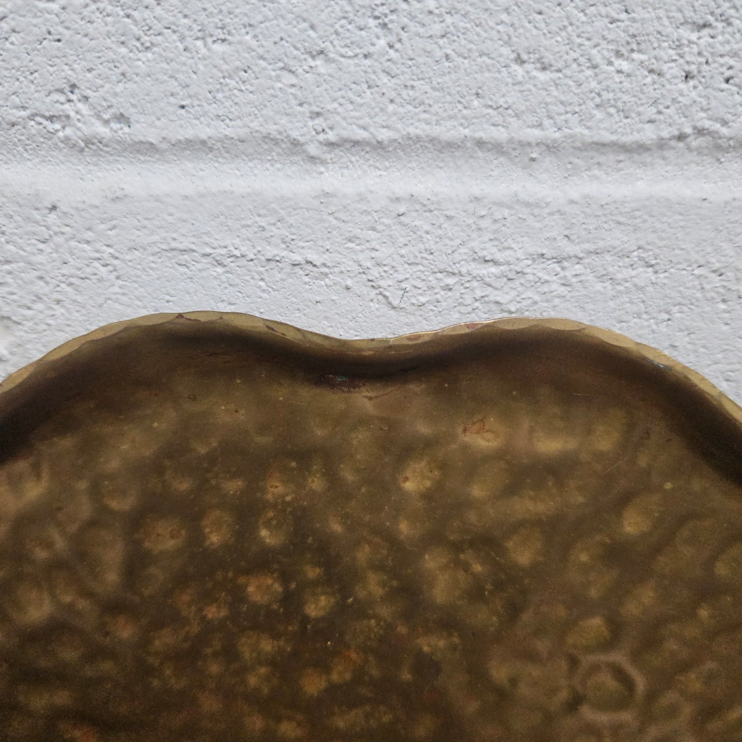 Arts & Crafts Style Handmade & Signed Copper Tray