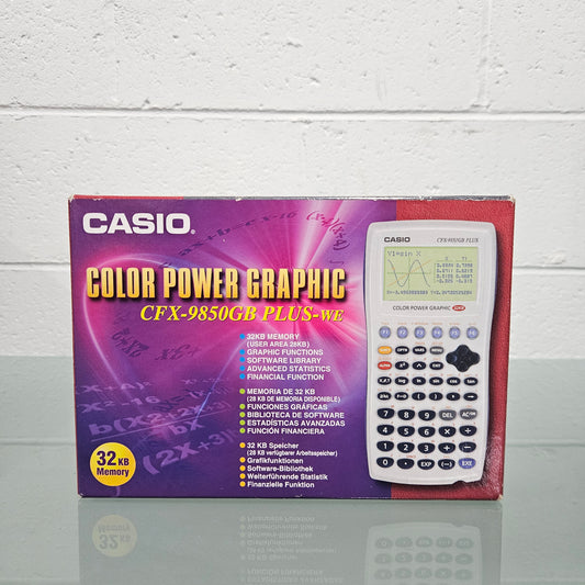 Vintage Casio Color Power Calculator