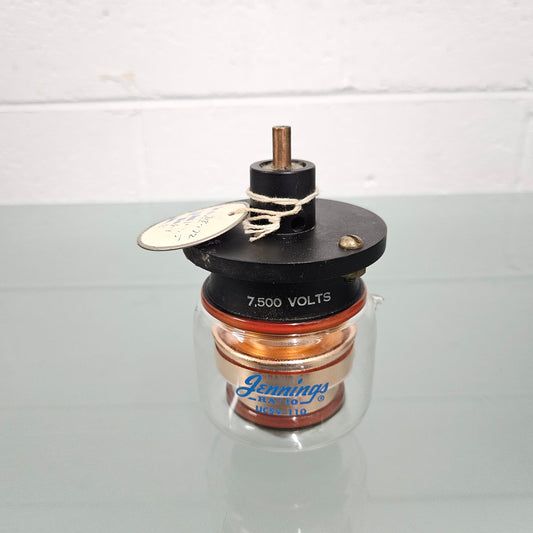 Vintage "Jennings" USCU-110-7.5KU Variable Vacuum Capacitor