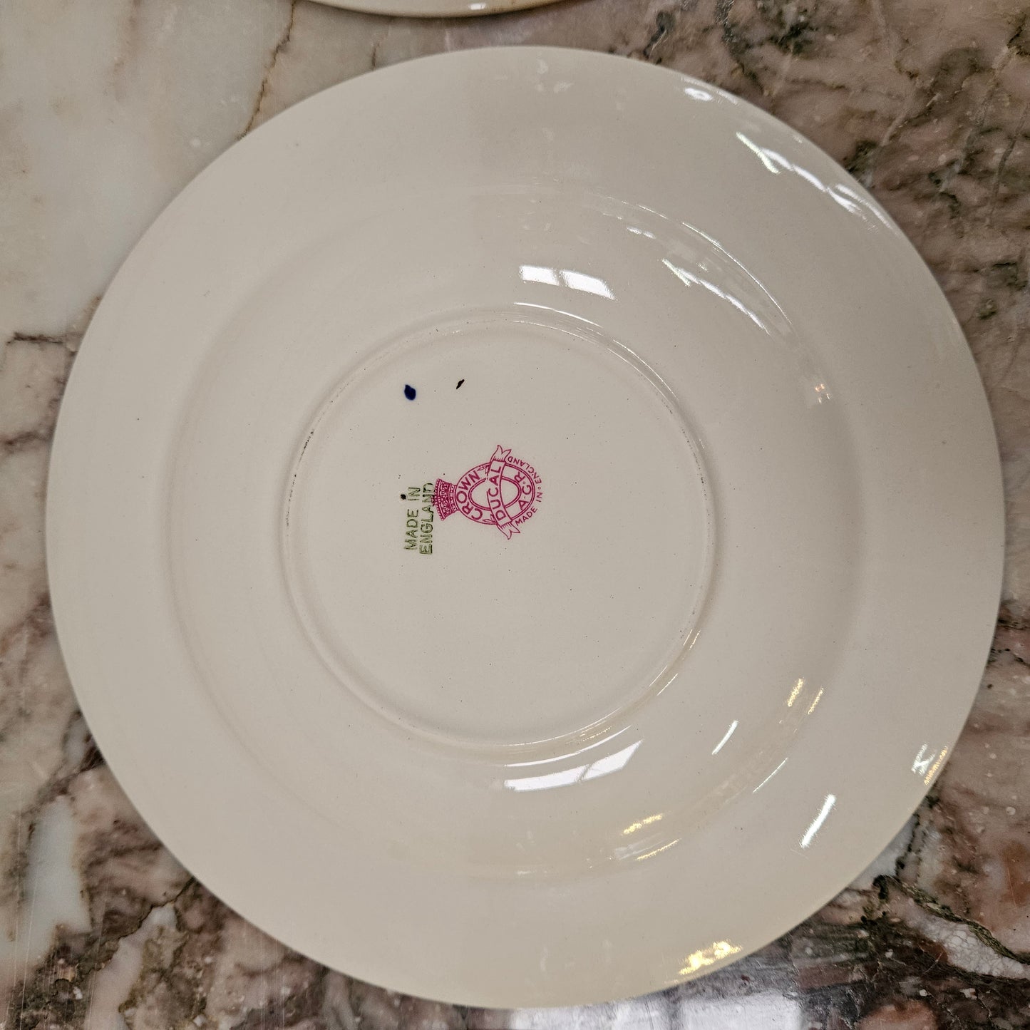 Set of 6 Stunning Crown Ducal Bowls With Fruit Centres