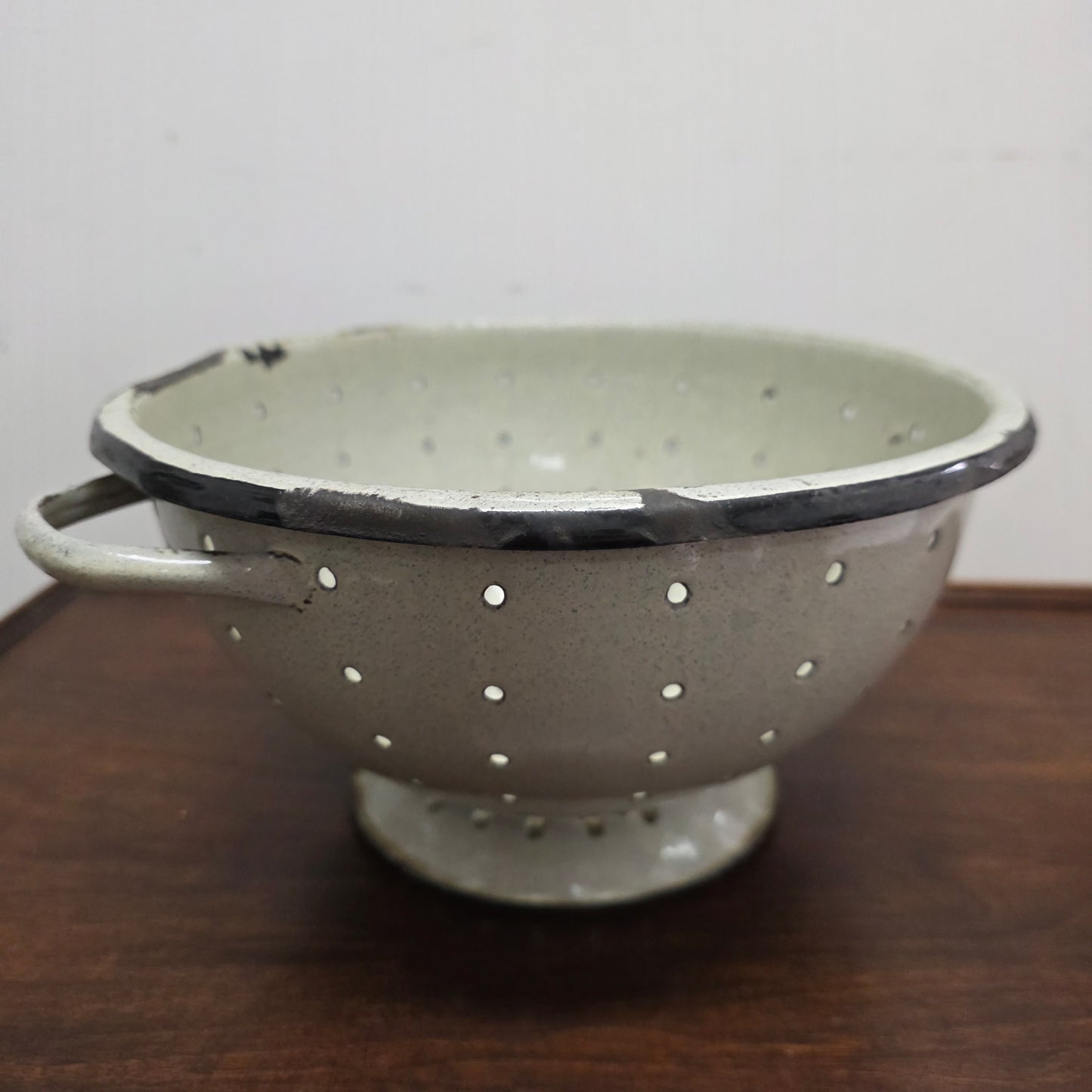 Vintage Enamel Collander