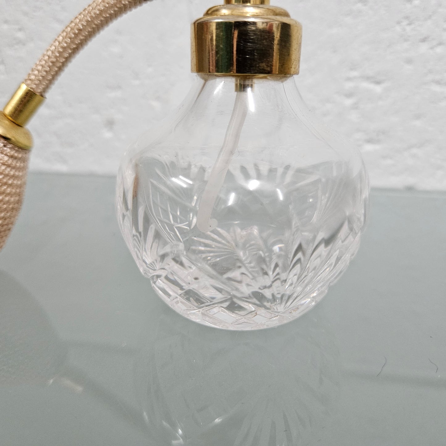 Stuart Crystal Perfume Atomizer