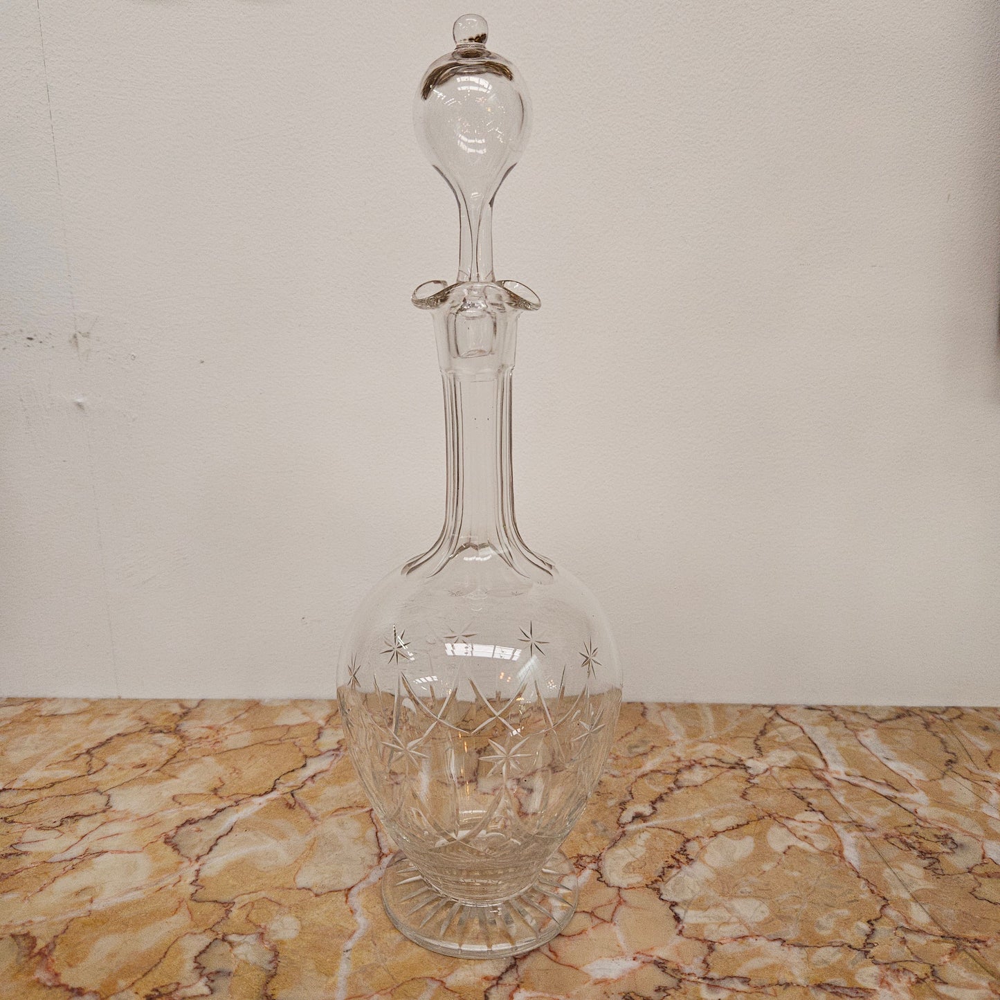 Crystal Glass Victorian Decanter