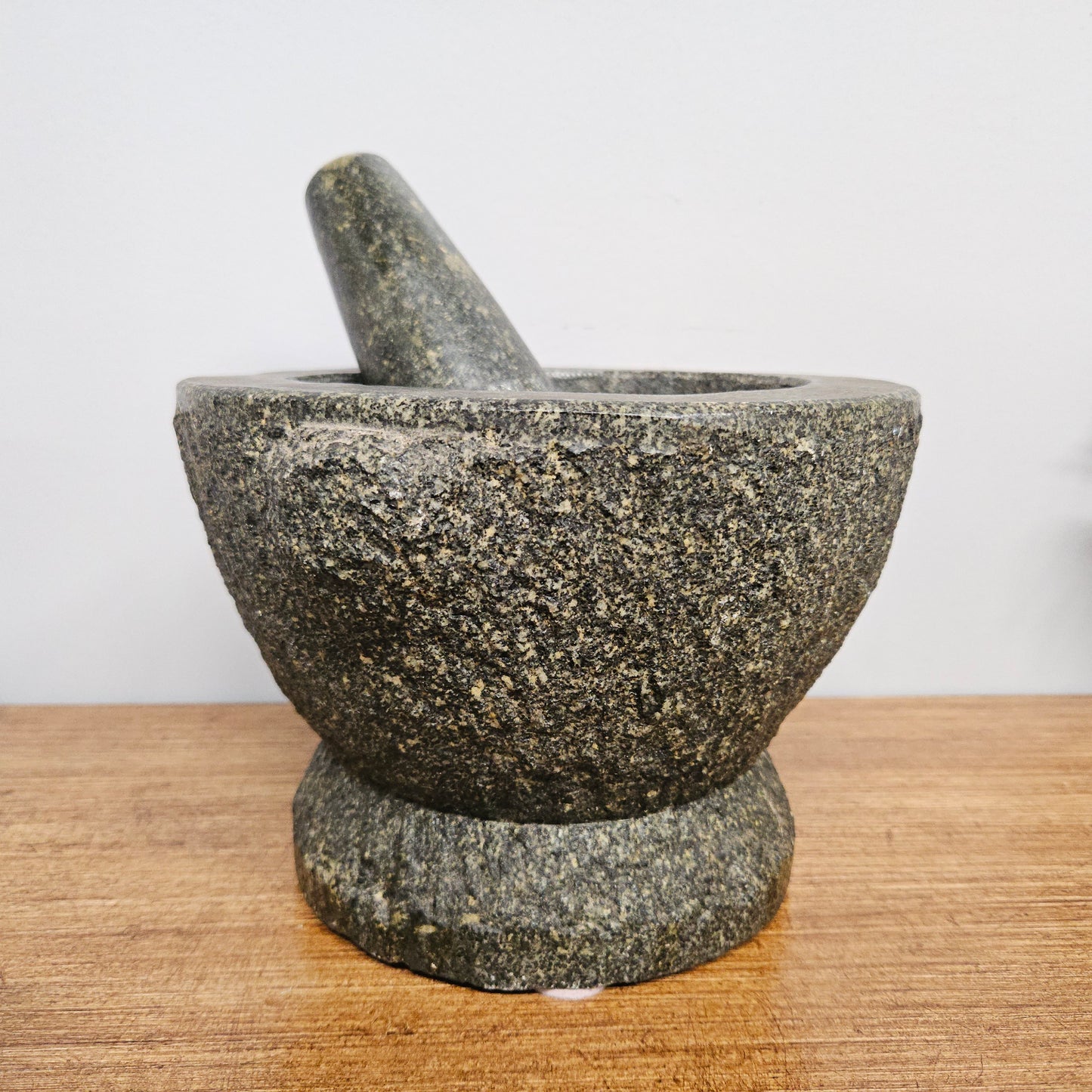 Vintage Granite Mortar & Pestle
