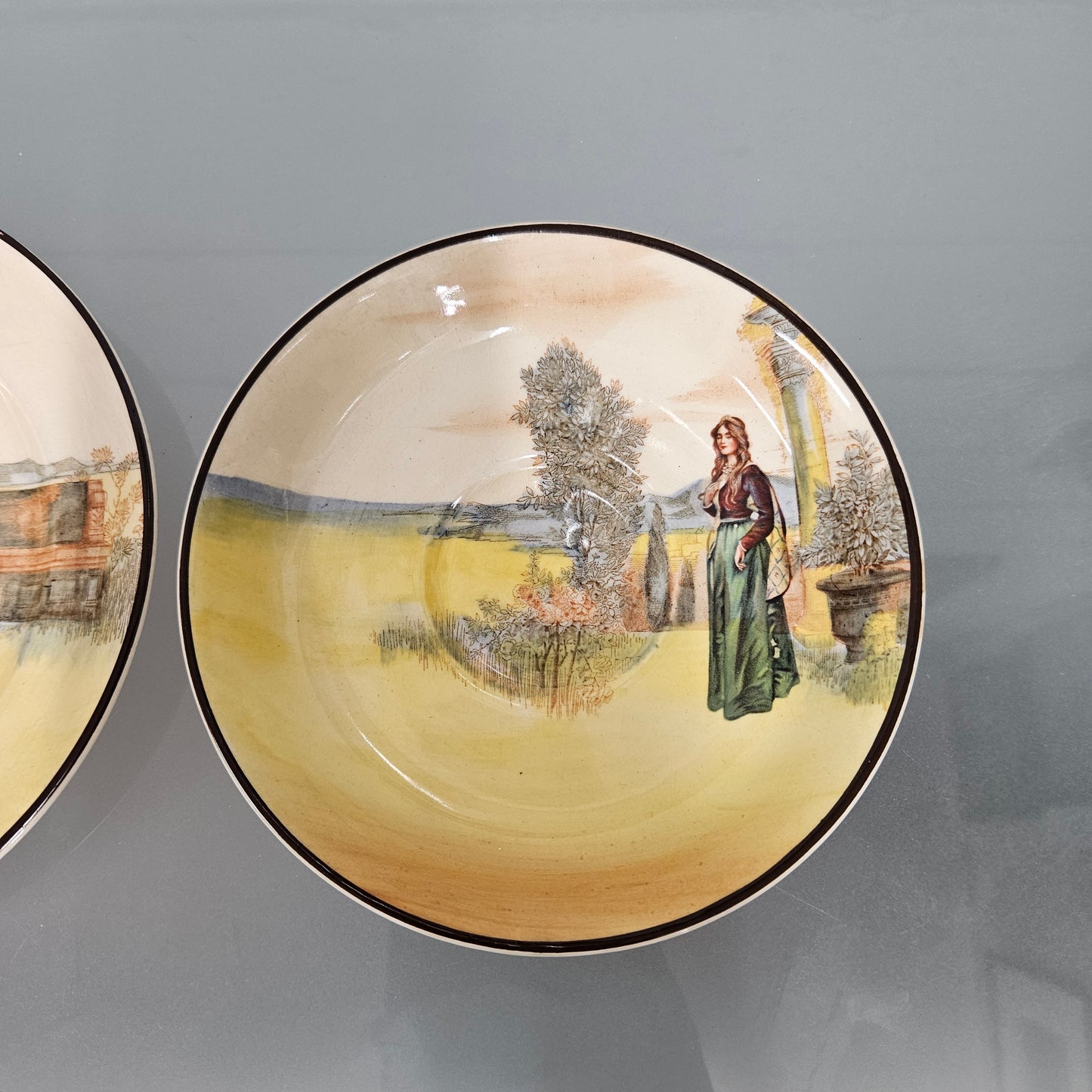 Royal Doulton Romeo & Juliet Cup Saucer & Plate