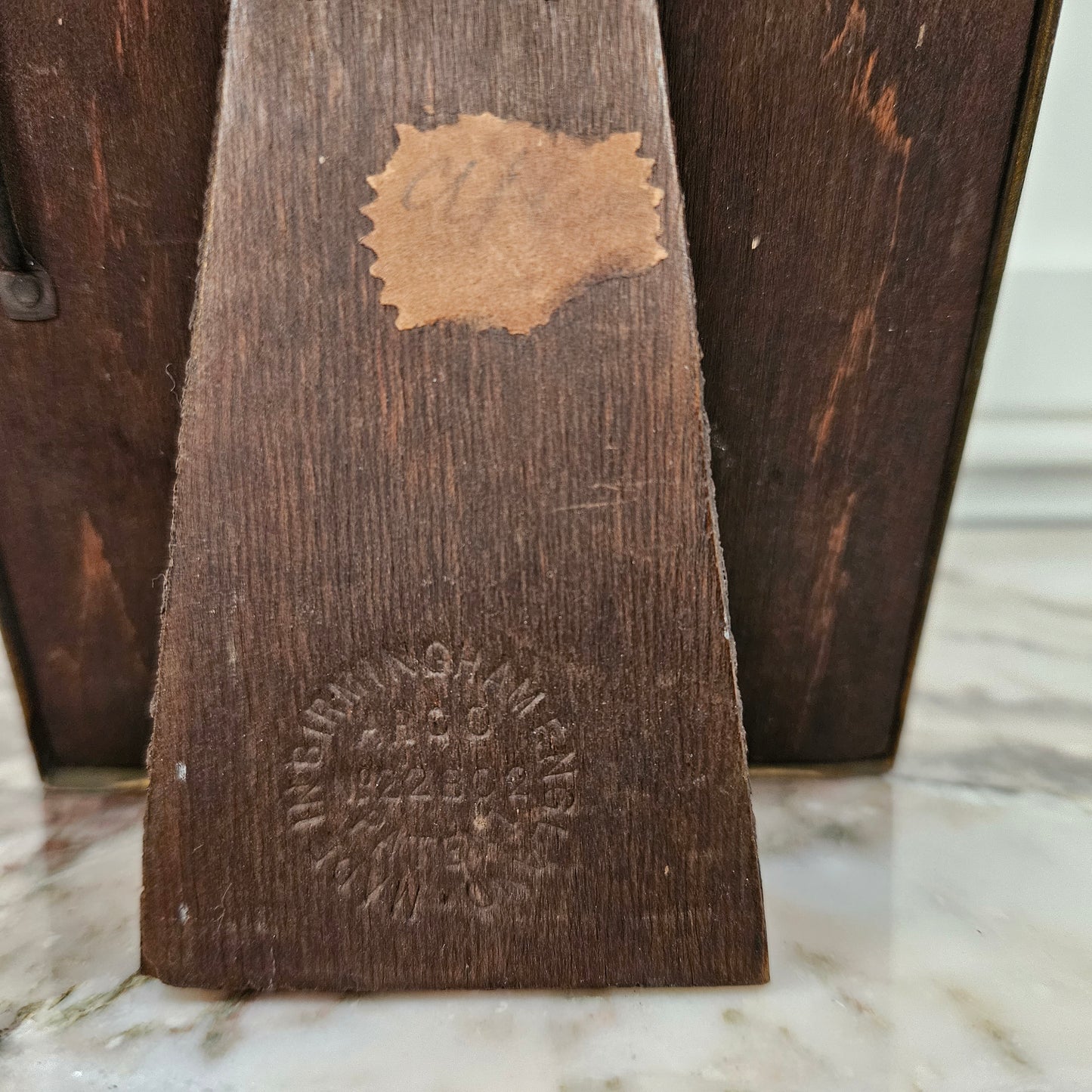 Ida Rentoul Outhwaite Original Postcard in Vintage Metal Frame