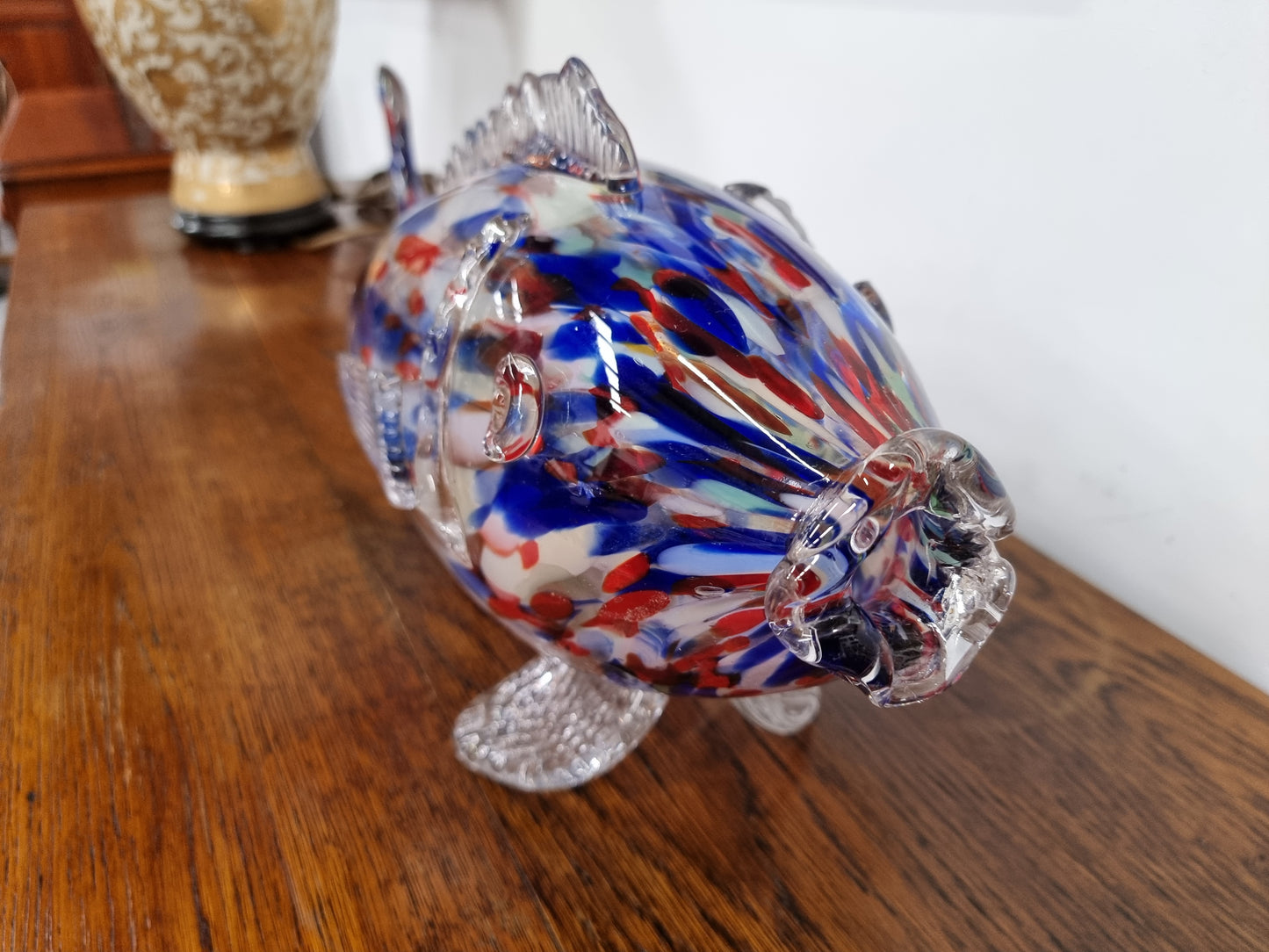 Very Large Mid Century Modern Murano Glass Fish Sculpture