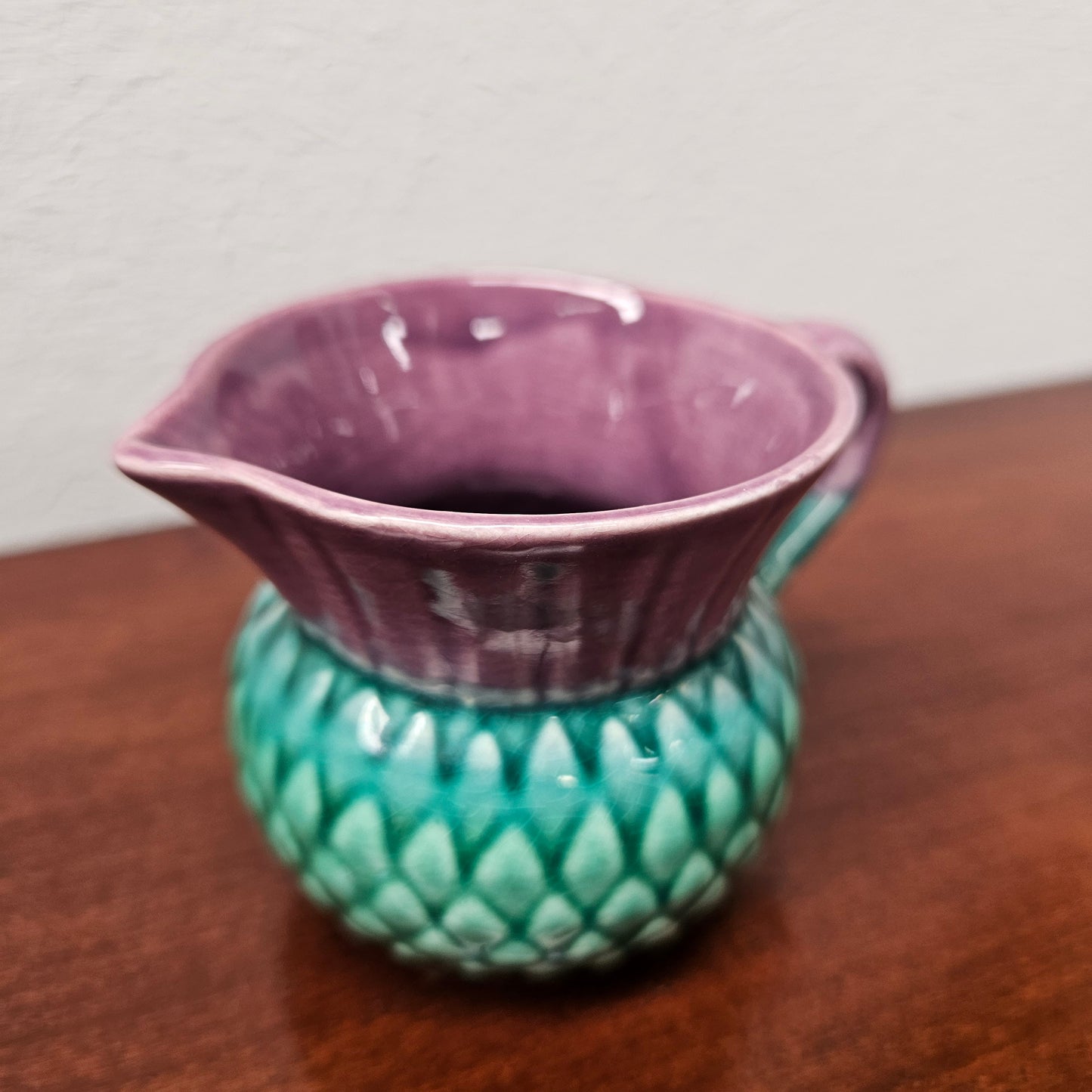 Attractive Campsie Ware Scottish Thistle Small Jug