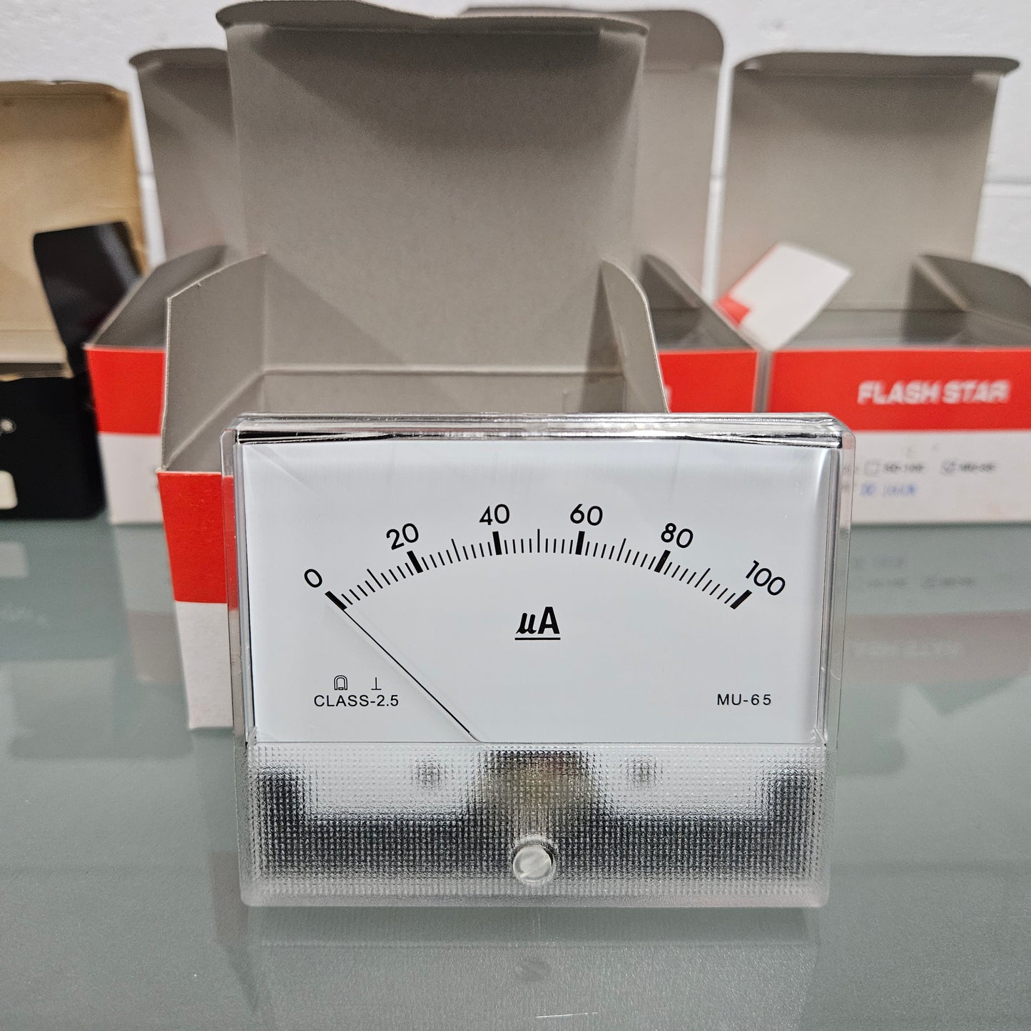 Vintage Flash Star Panel Meter
