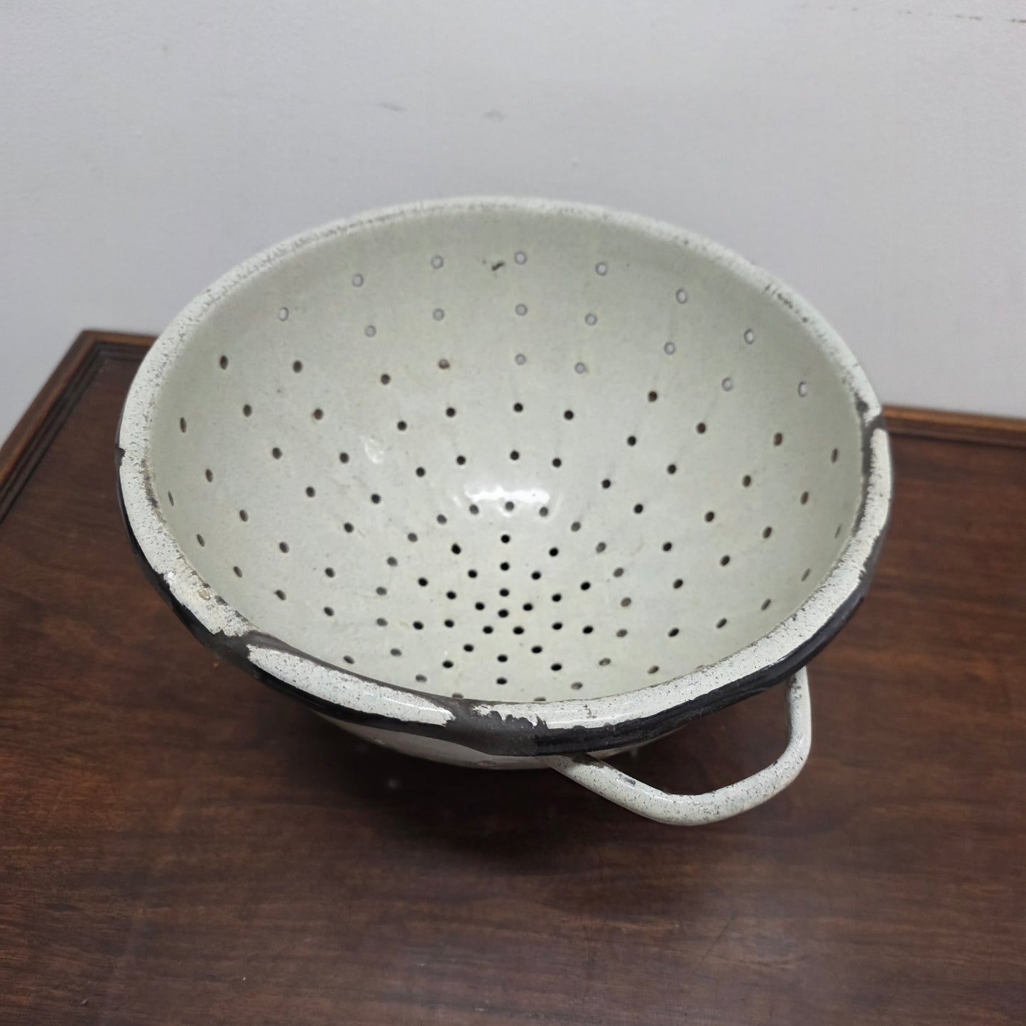 Vintage Enamel Collander