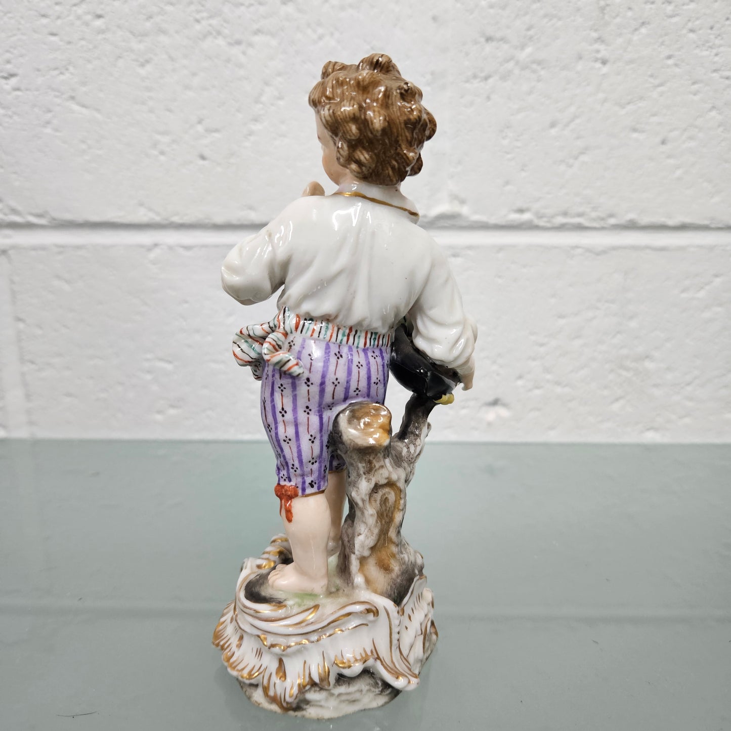 Frankenthal Hard Paste Boy Figurine