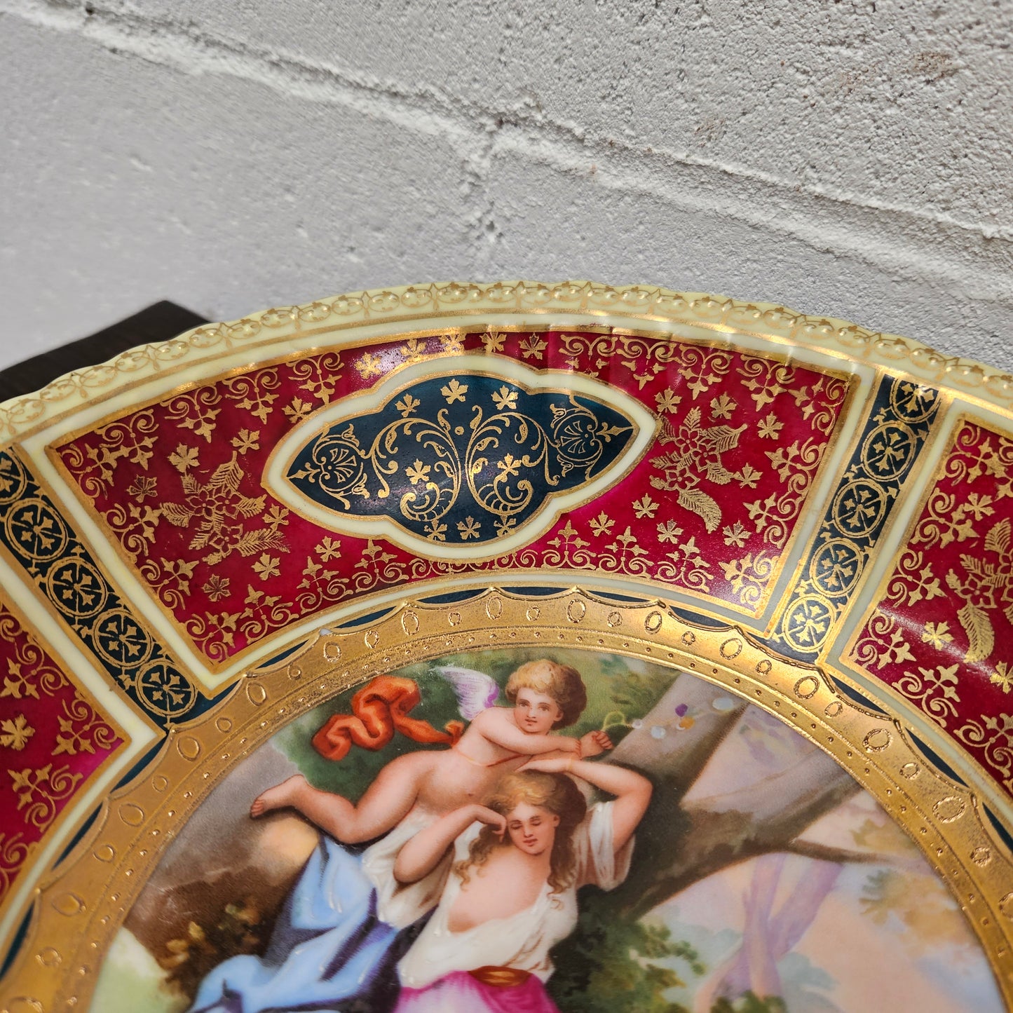Antique Hand Finished Royal Vienna Bowl