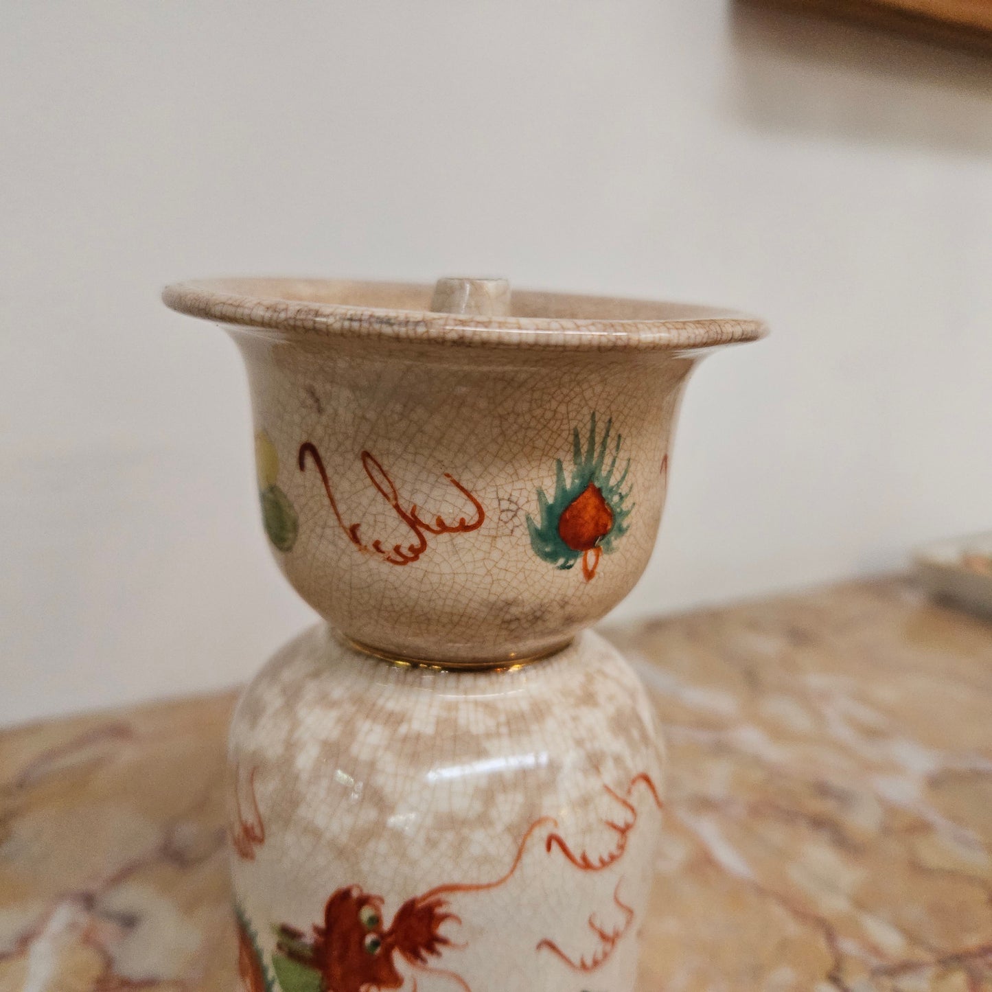 Antique Chinese Candle Holder