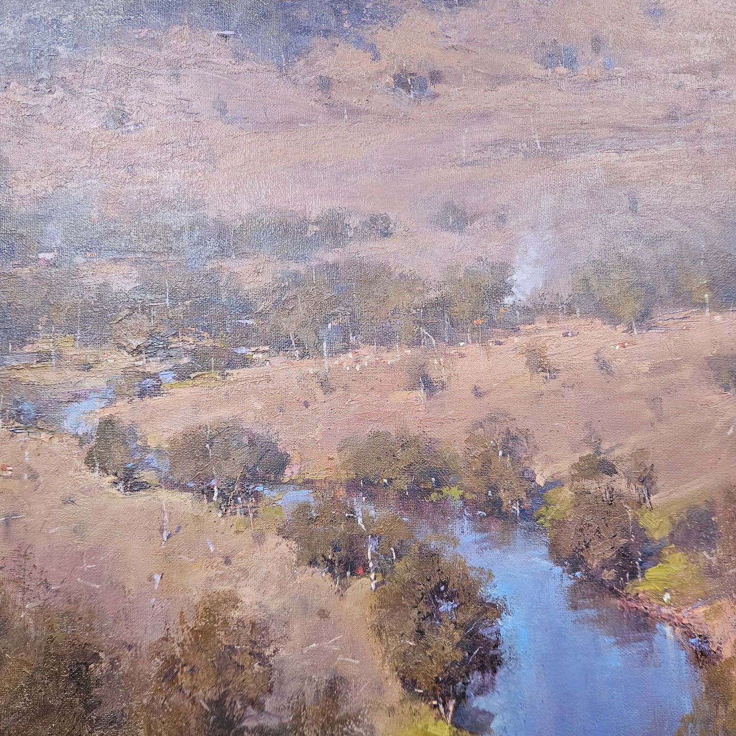 John Bredl Signed 'The Hunter Valley' Painting
