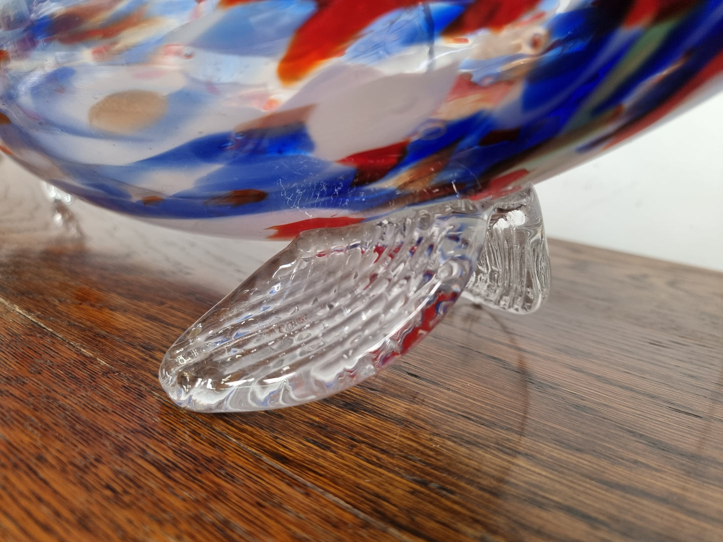 Very Large Mid Century Modern Murano Glass Fish Sculpture