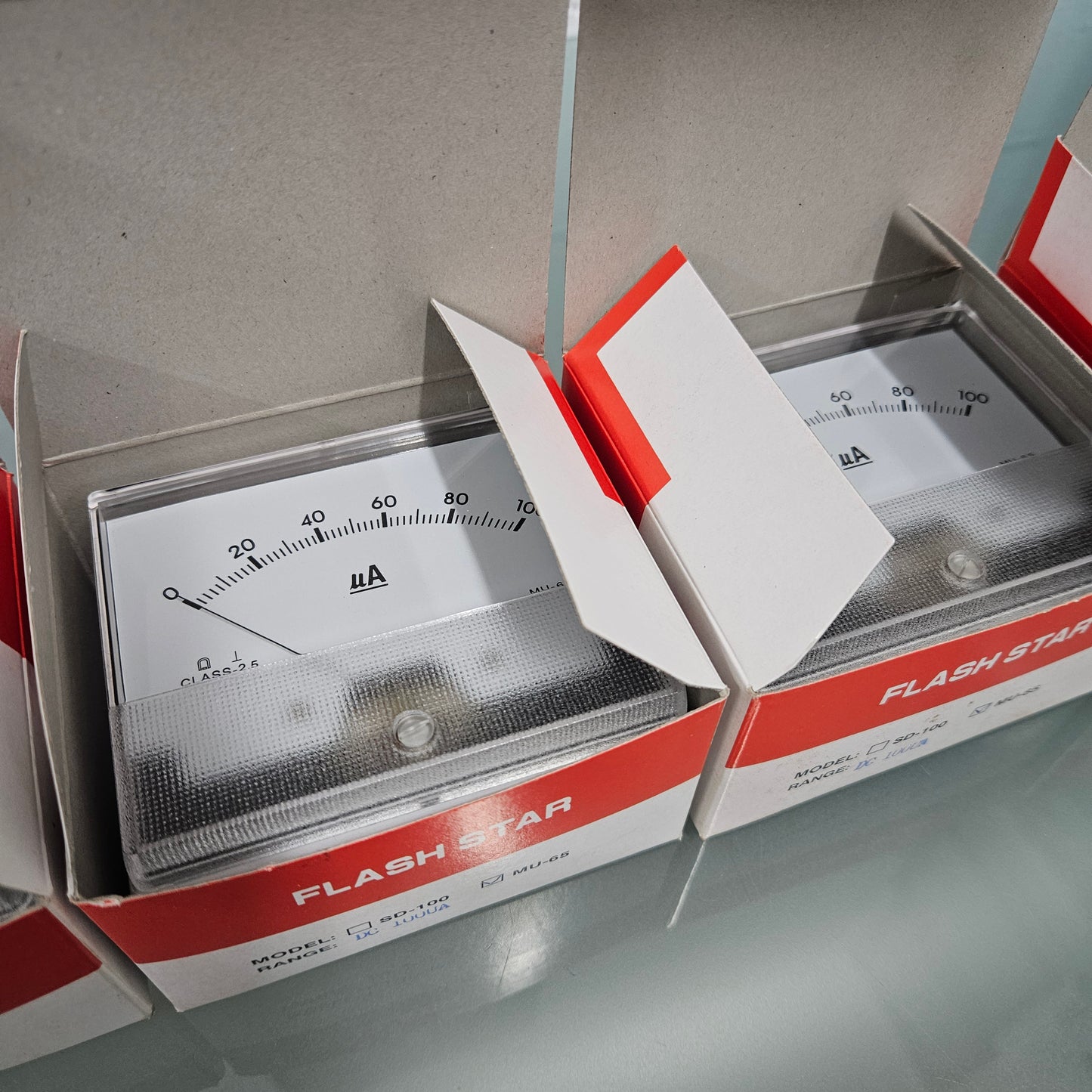Vintage Flash Star Panel Meter
