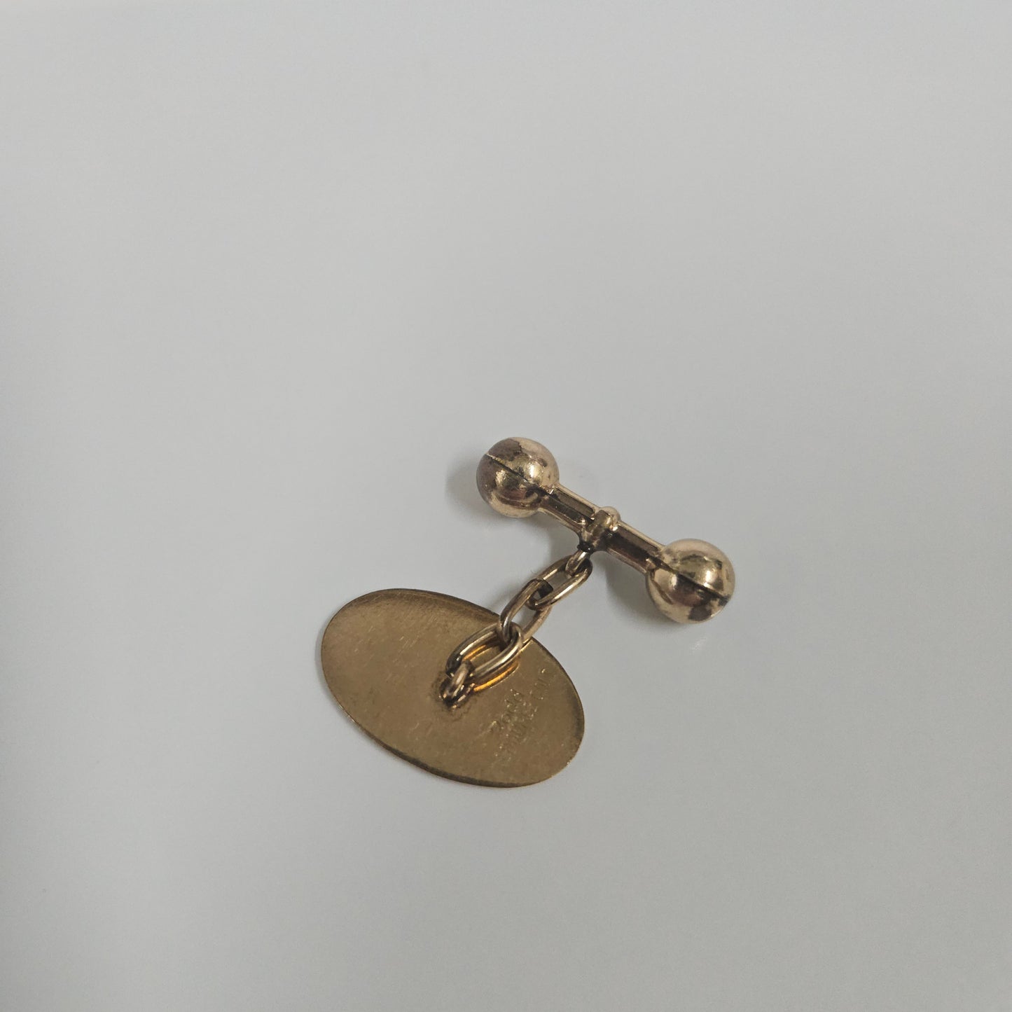 Pair Double Gold "Rodd" Antique Cuff Links