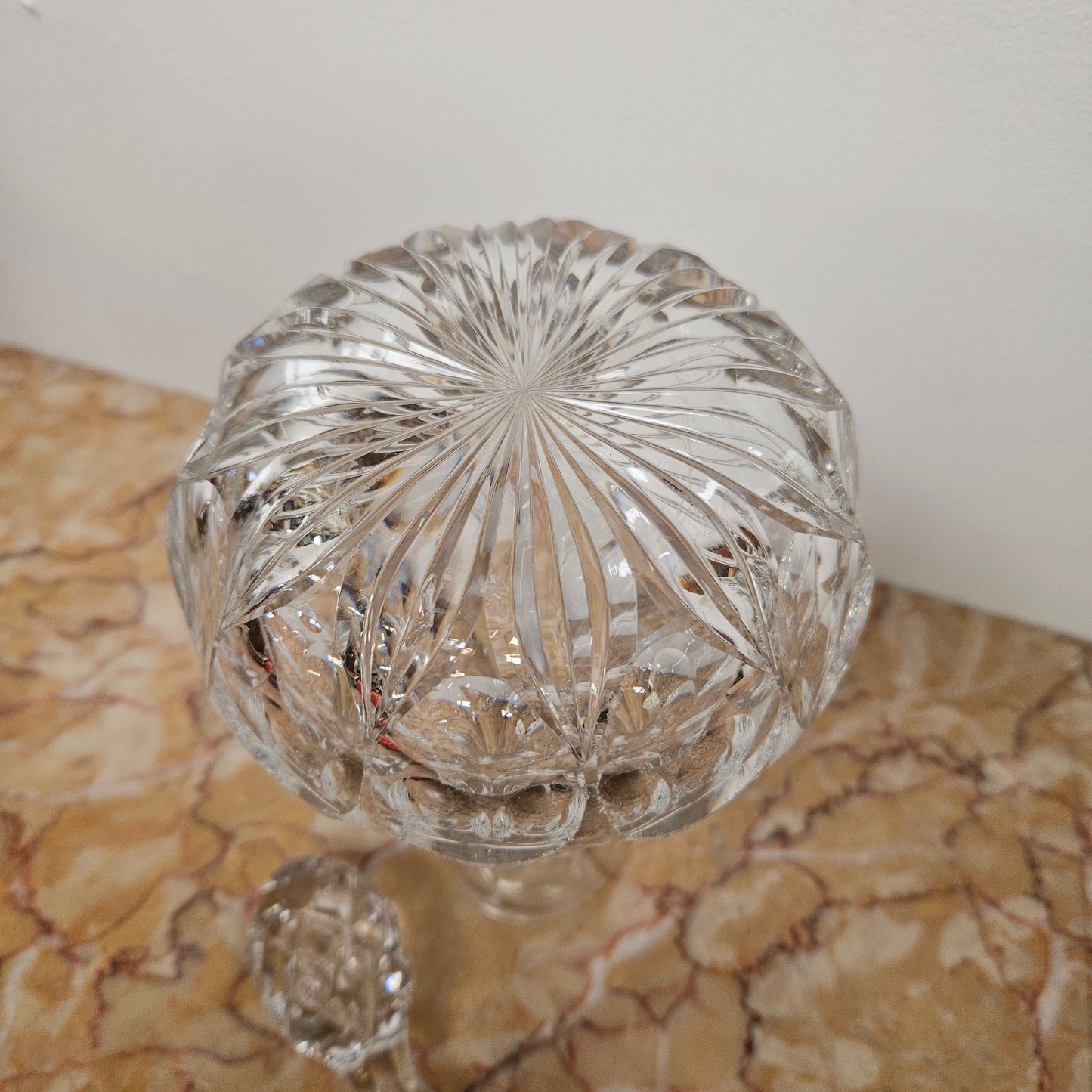 Victorian Crystal Glass Decanter