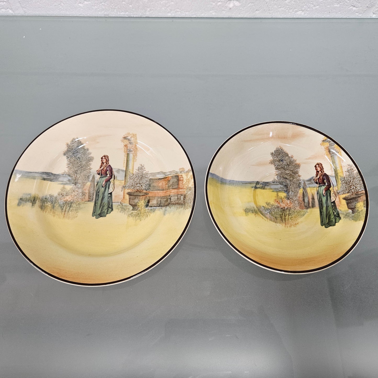 Royal Doulton Romeo & Juliet Cup Saucer & Plate