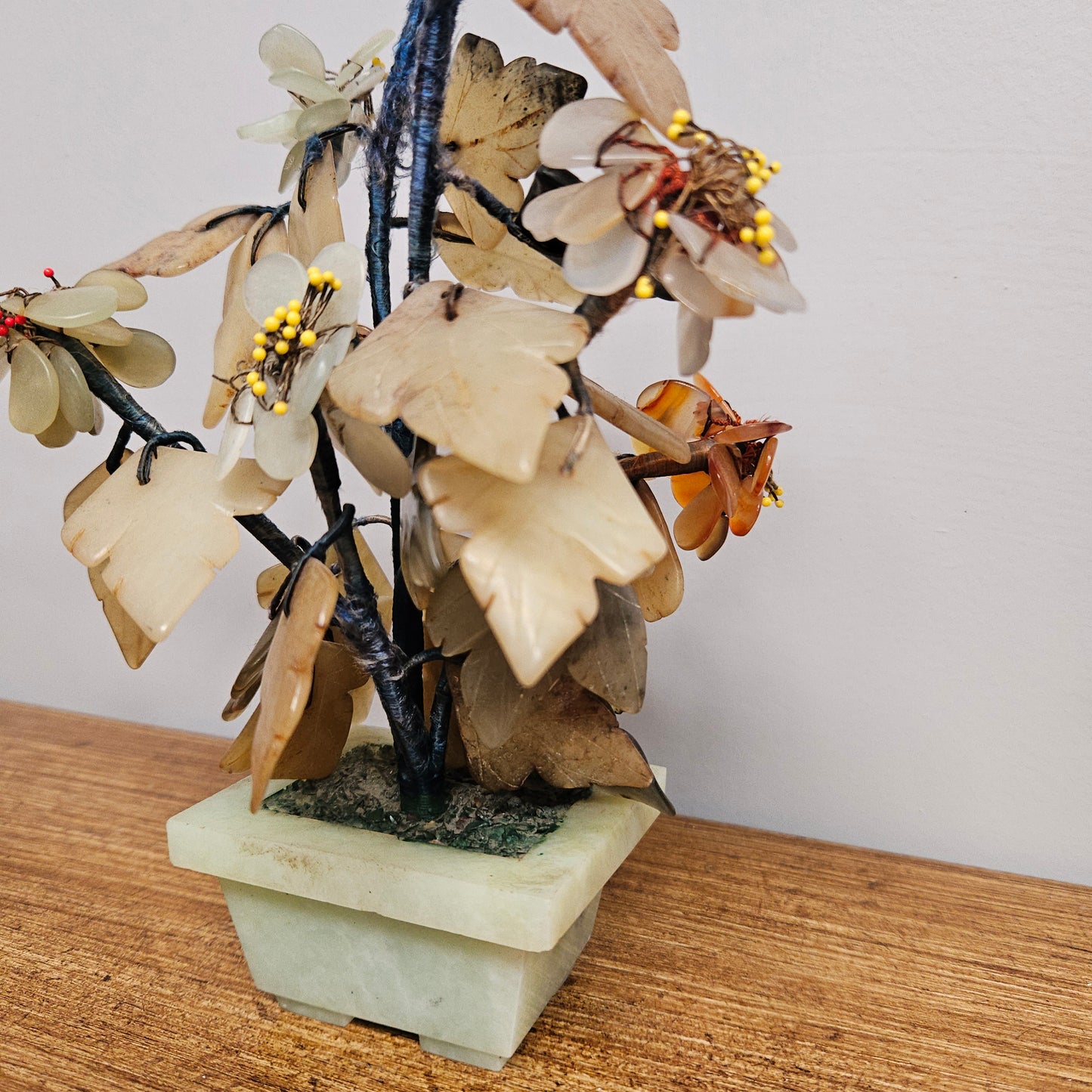 Vintage Chinese Jade Bonsai Tree