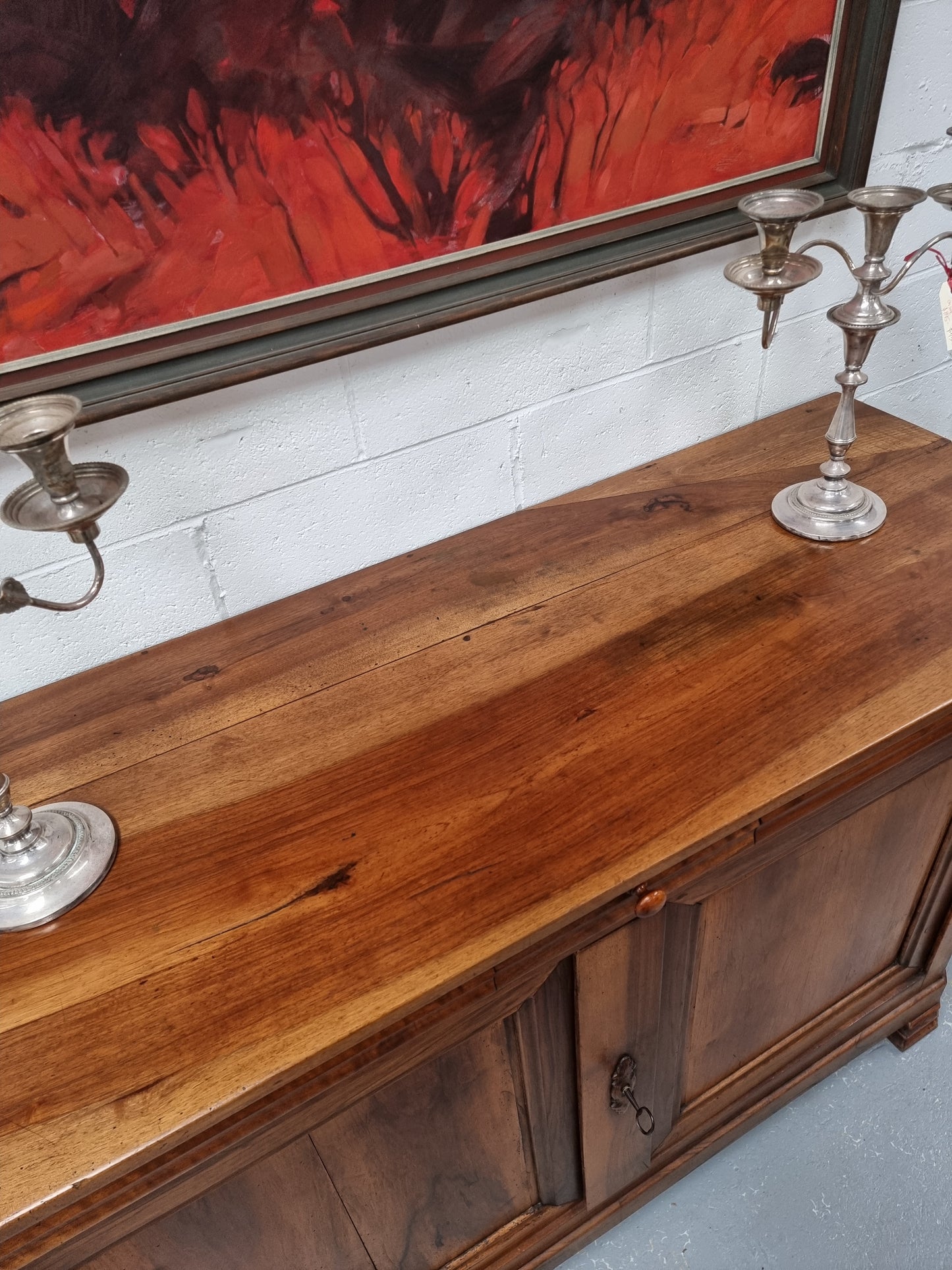 19th Century Louis Philippe Walnut Sideboard