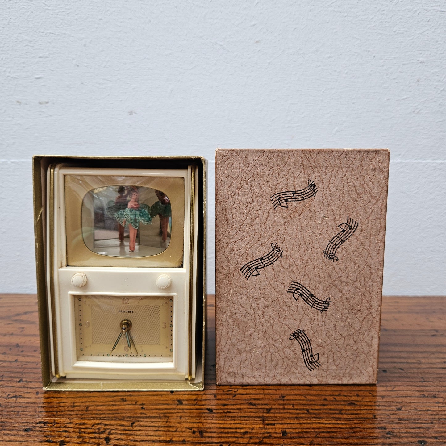Rare Musical Dancing Ballerina Clock