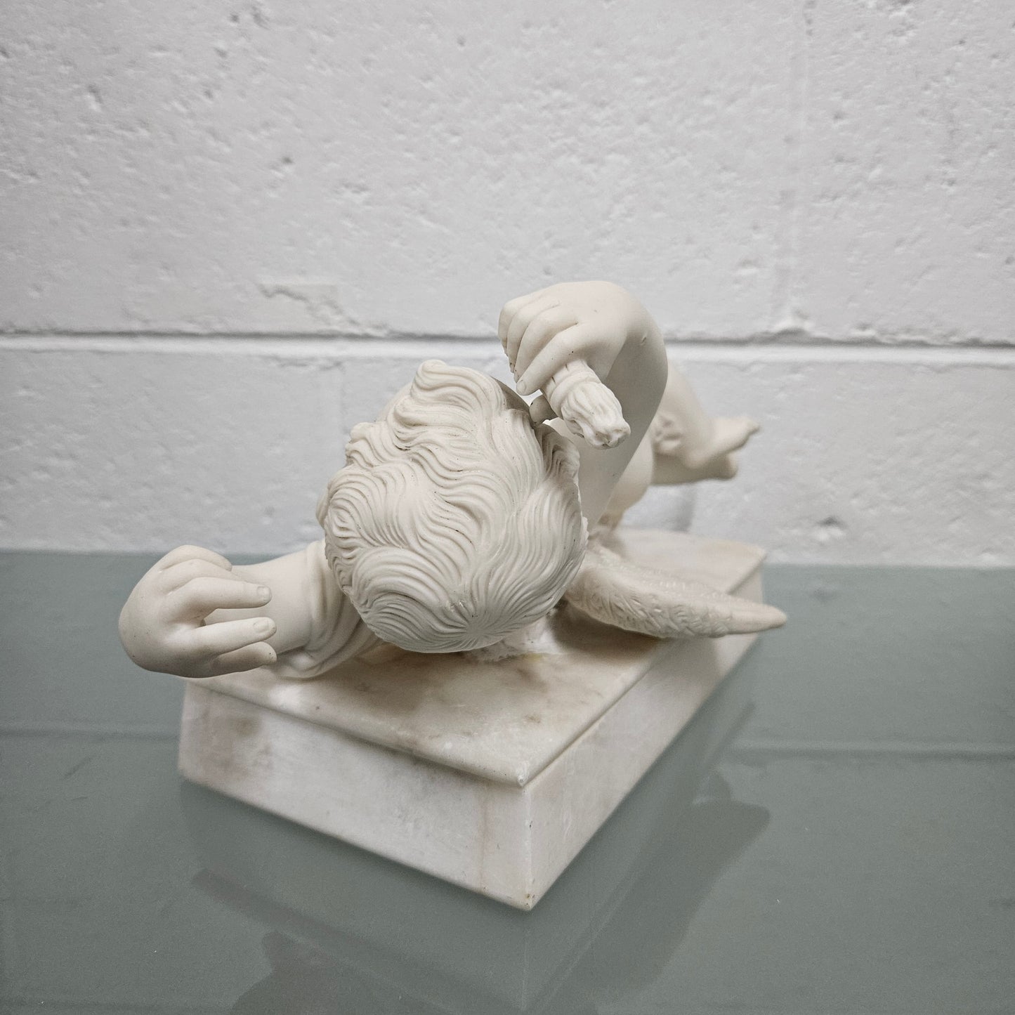 Antique Parian Cherub