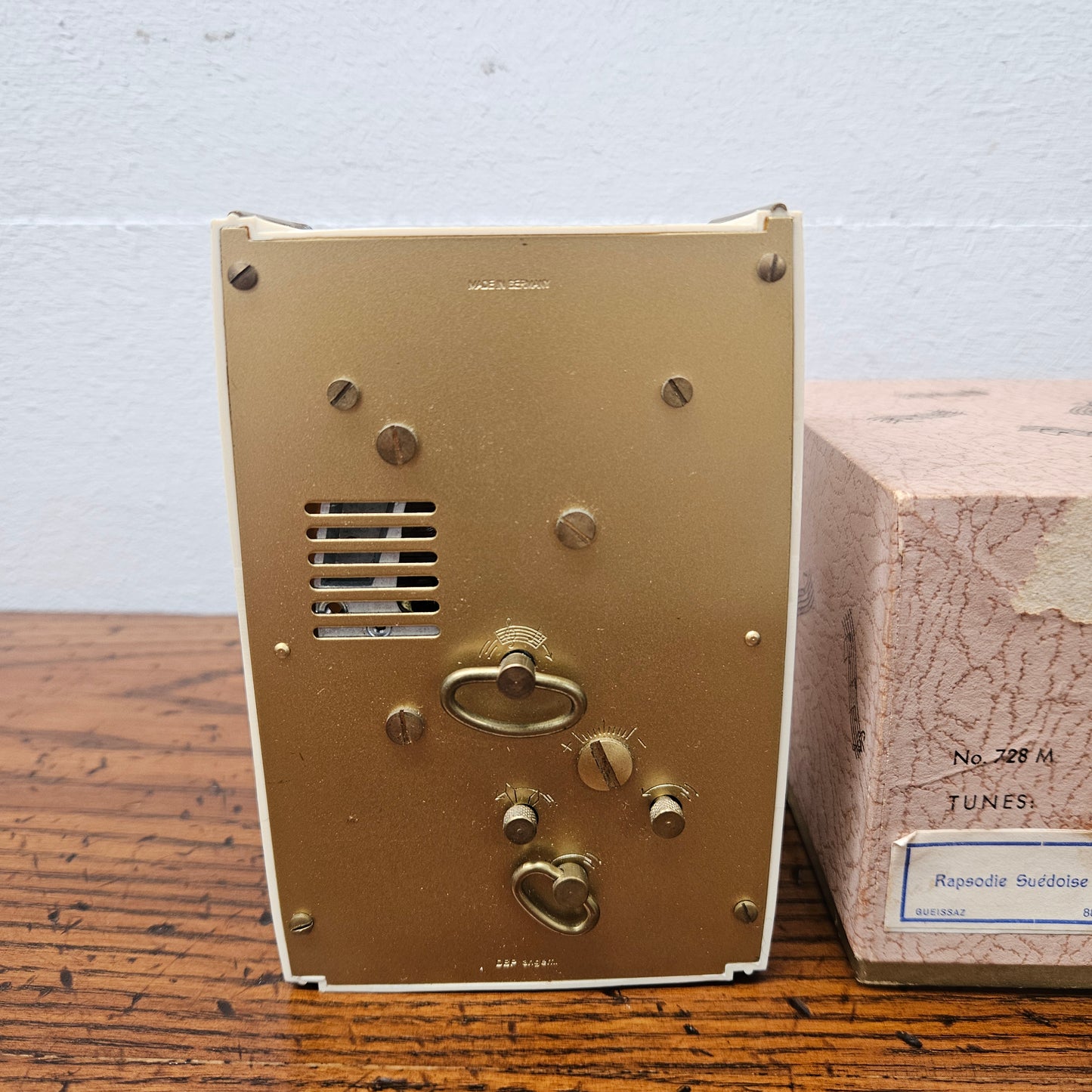 Rare Musical Dancing Ballerina Clock