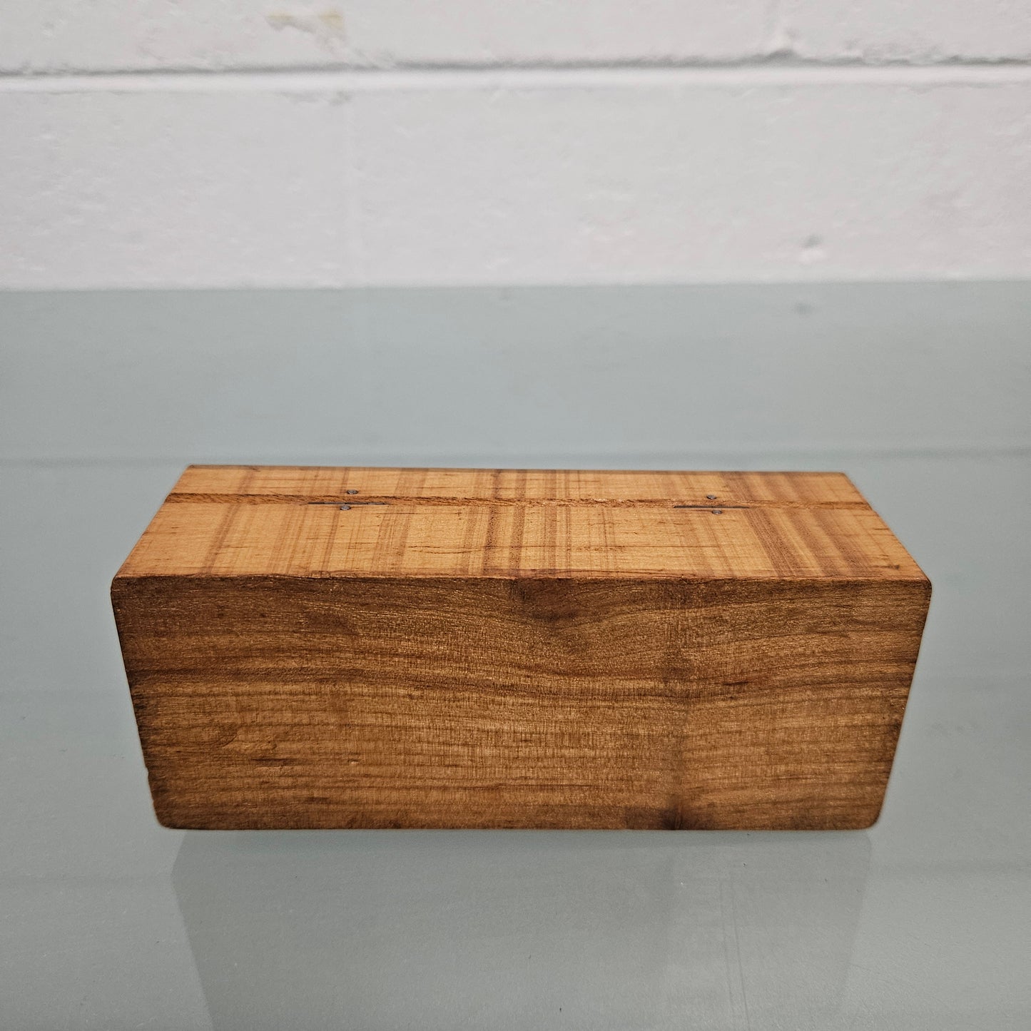 Rare Victorian Rosewood & Inlaid Ebony Stamp Box