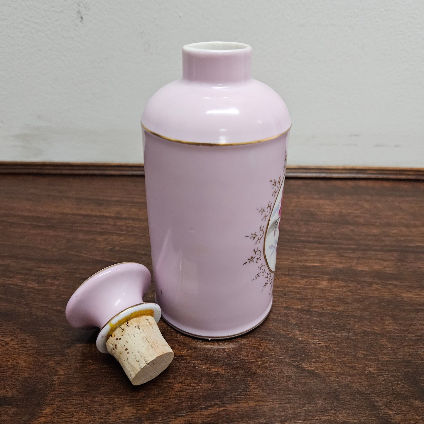 Vintage Bath Salts Container