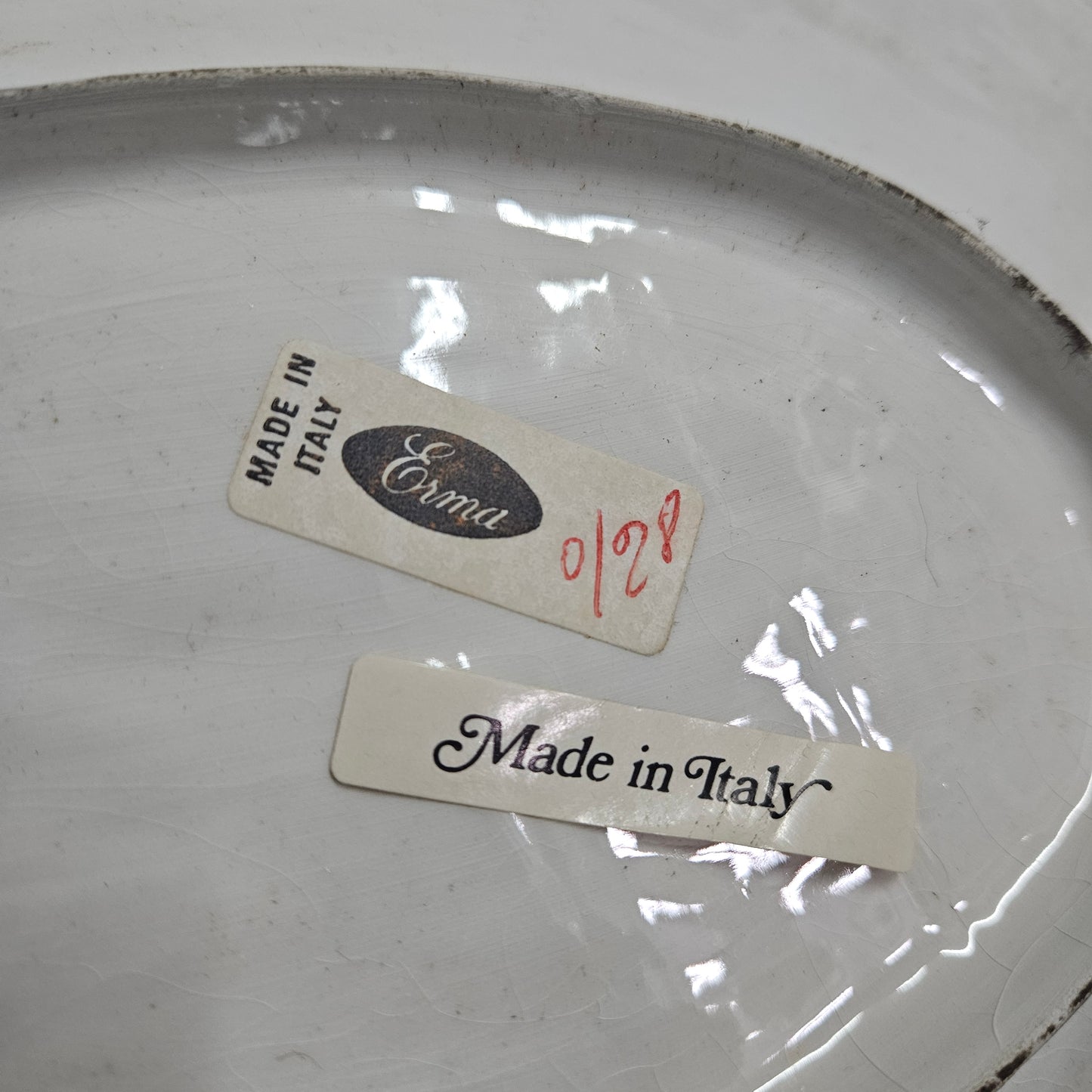 Vintage Italian Majolica Fish Plate