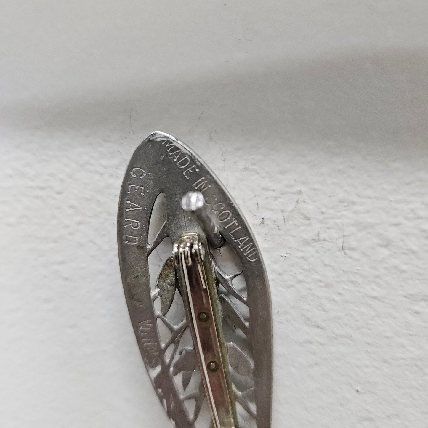 Vintage Naturalistic Scottish Brooch