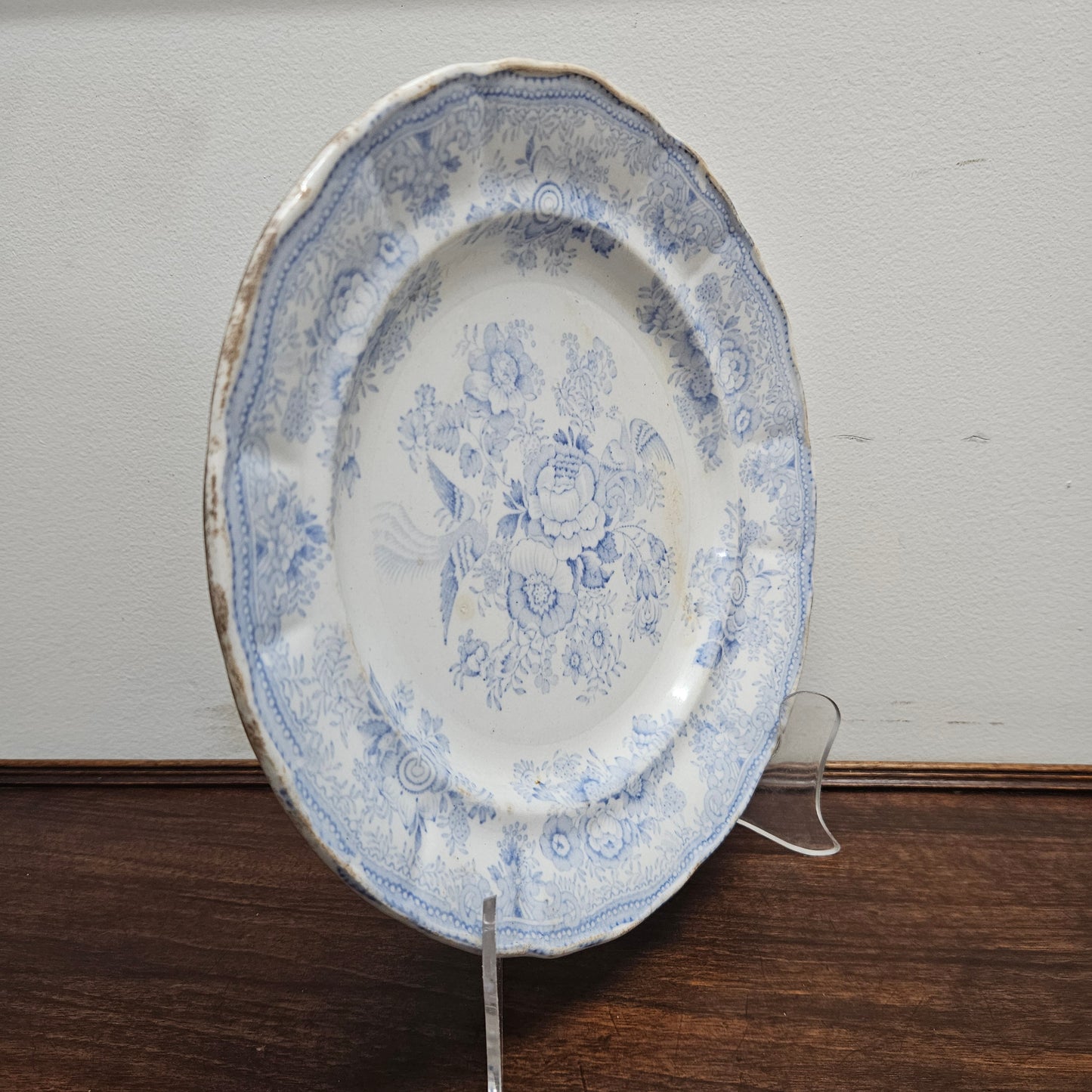 Antique Asiatic Pheasants Display Plate