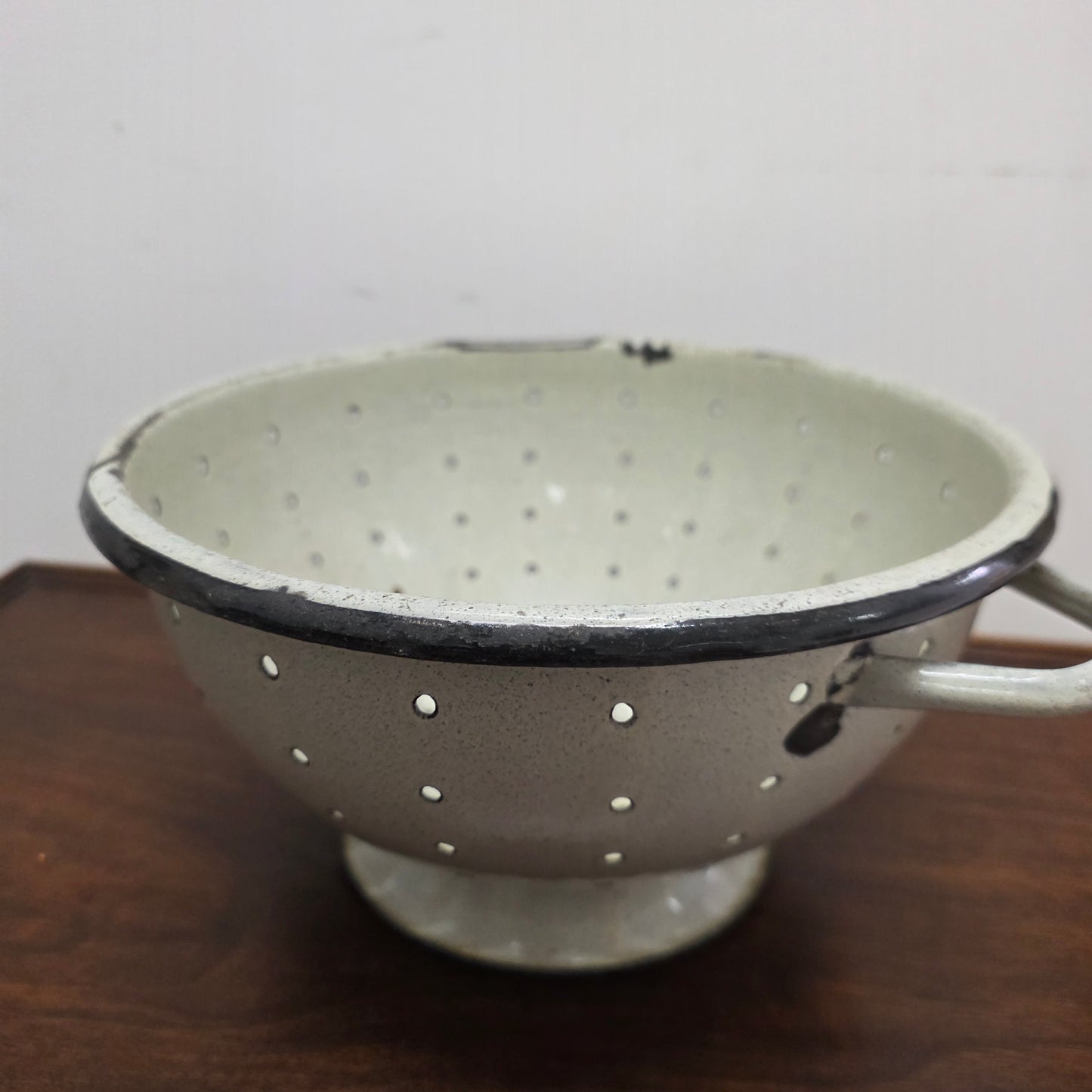 Vintage Enamel Collander