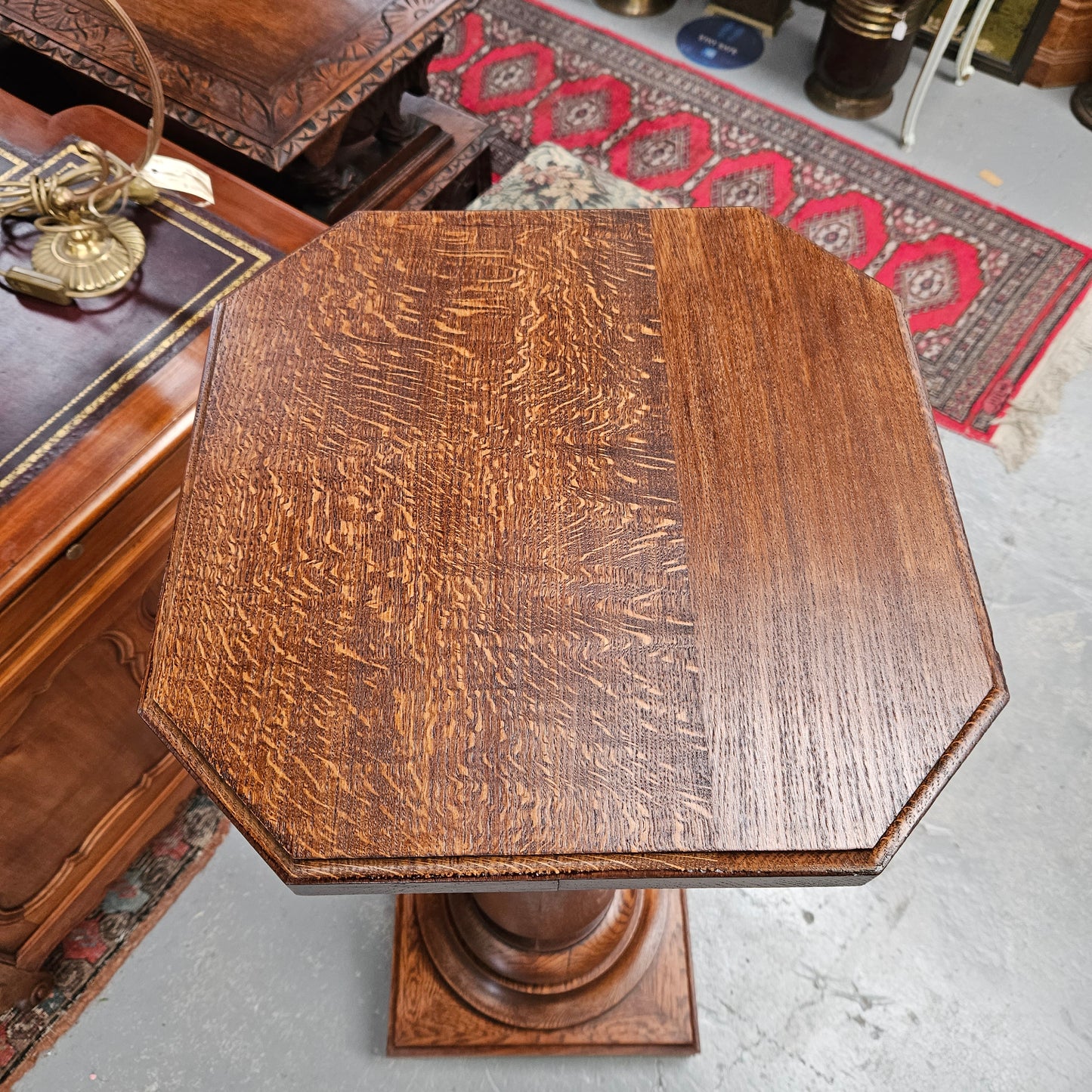 Grand French Oak Pedestal