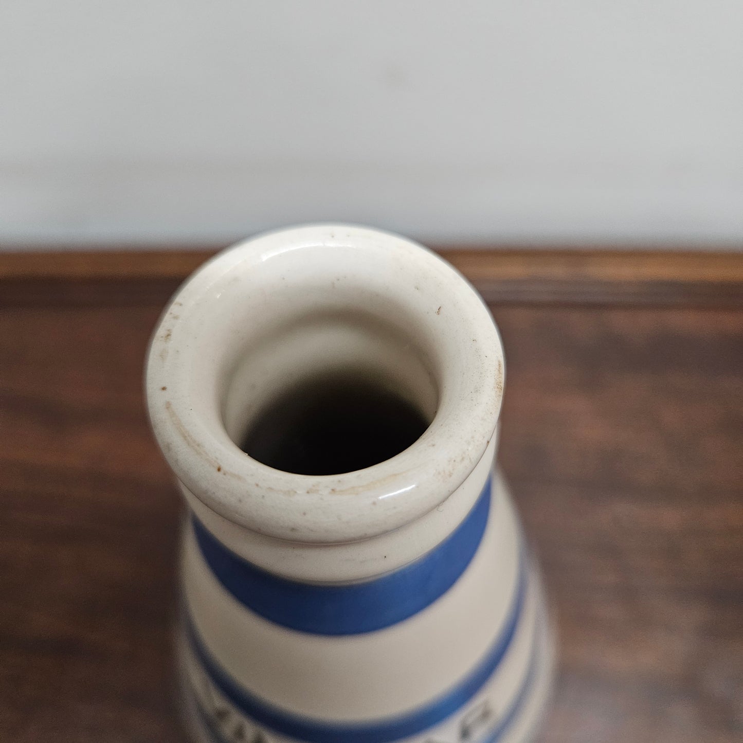 Vintage Staffordshire Chefs Ware Vinegar Container