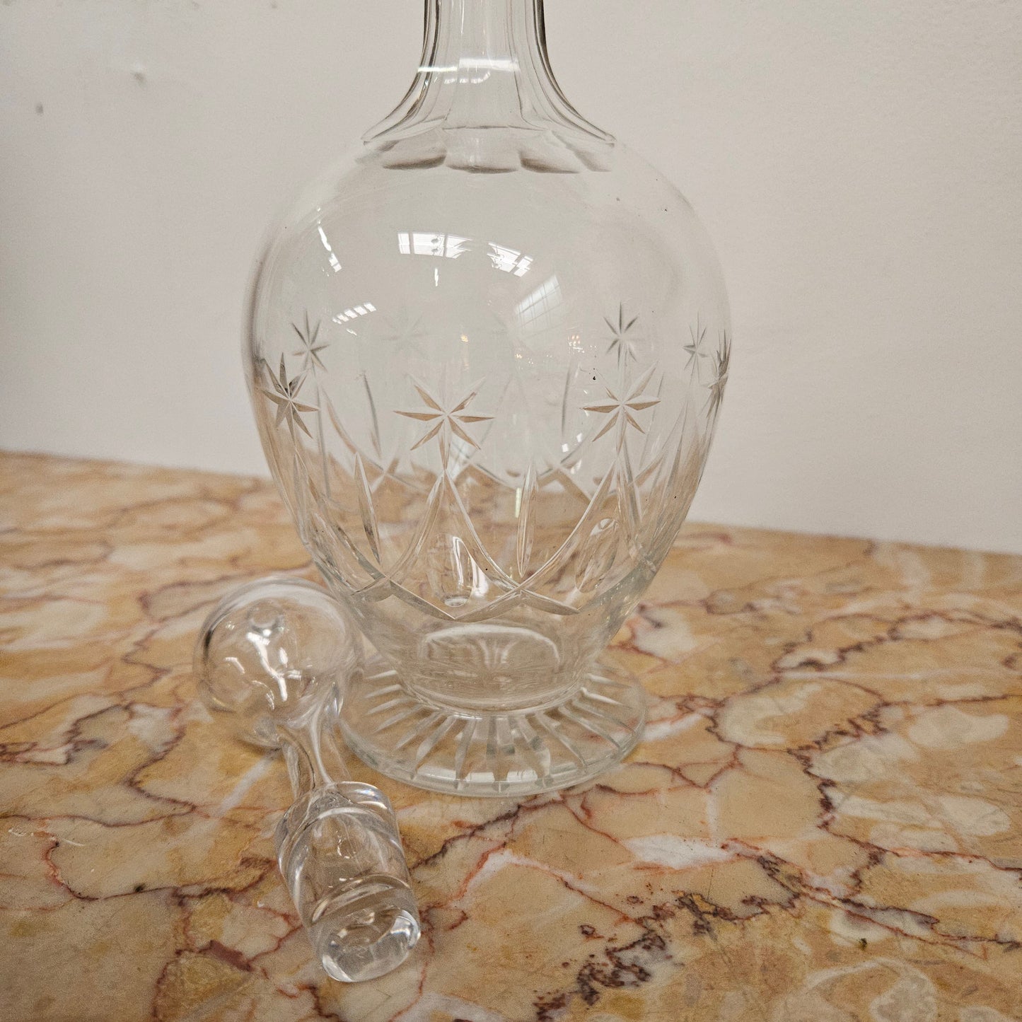 Crystal Glass Victorian Decanter