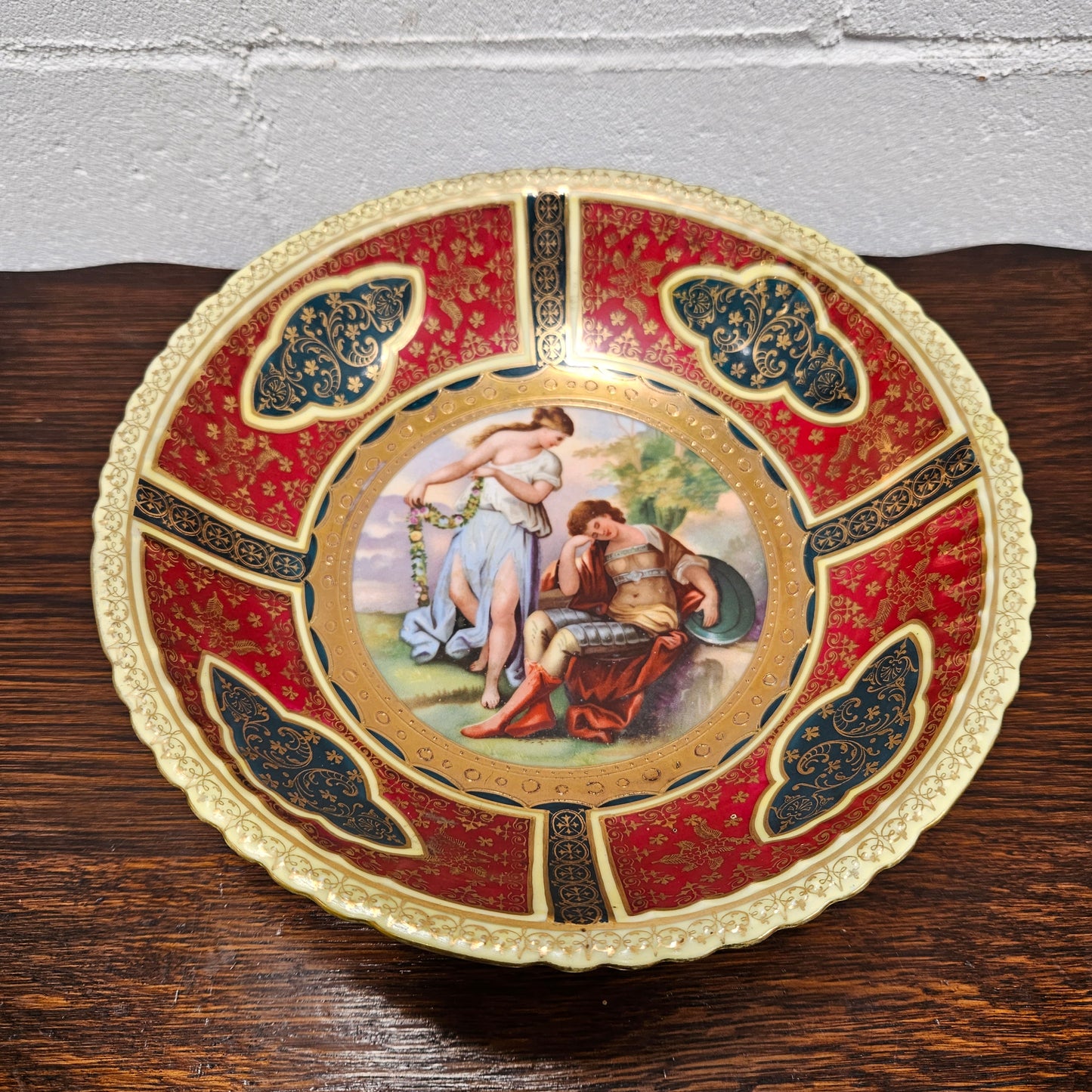 Royal Vienna Hand Painted/Gilded Bowl