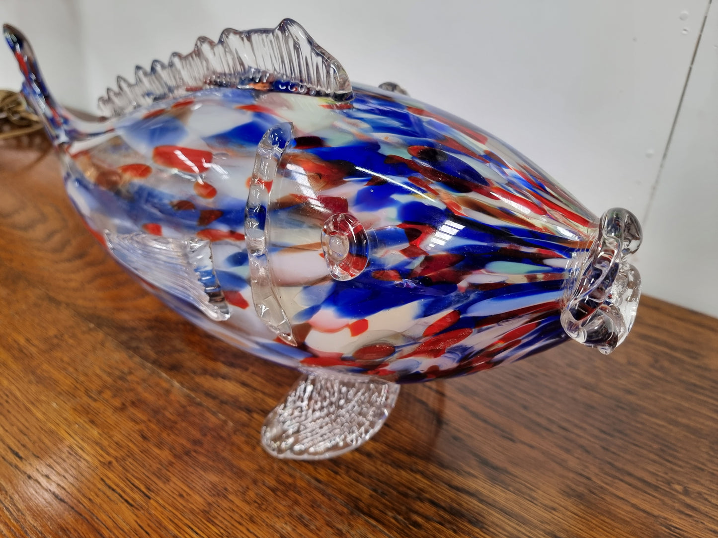 Very Large Mid Century Modern Murano Glass Fish Sculpture